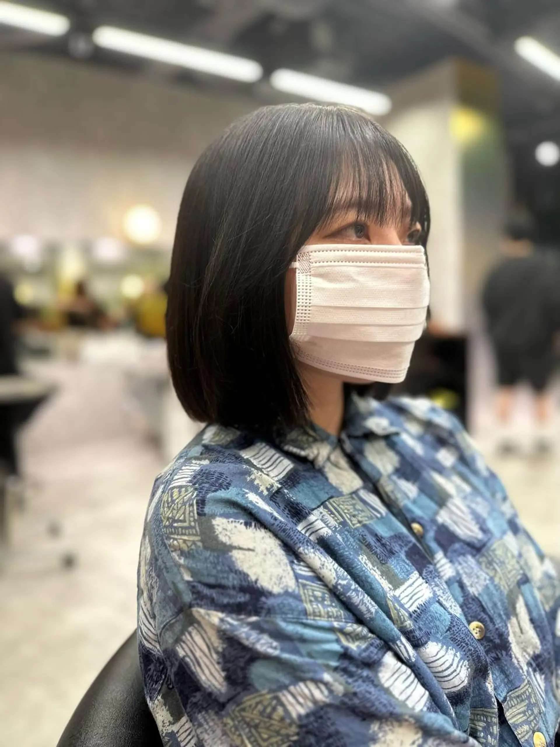 ショート ボブ DAIKIベージュ 🍂レイヤーカットのヘアスタイル