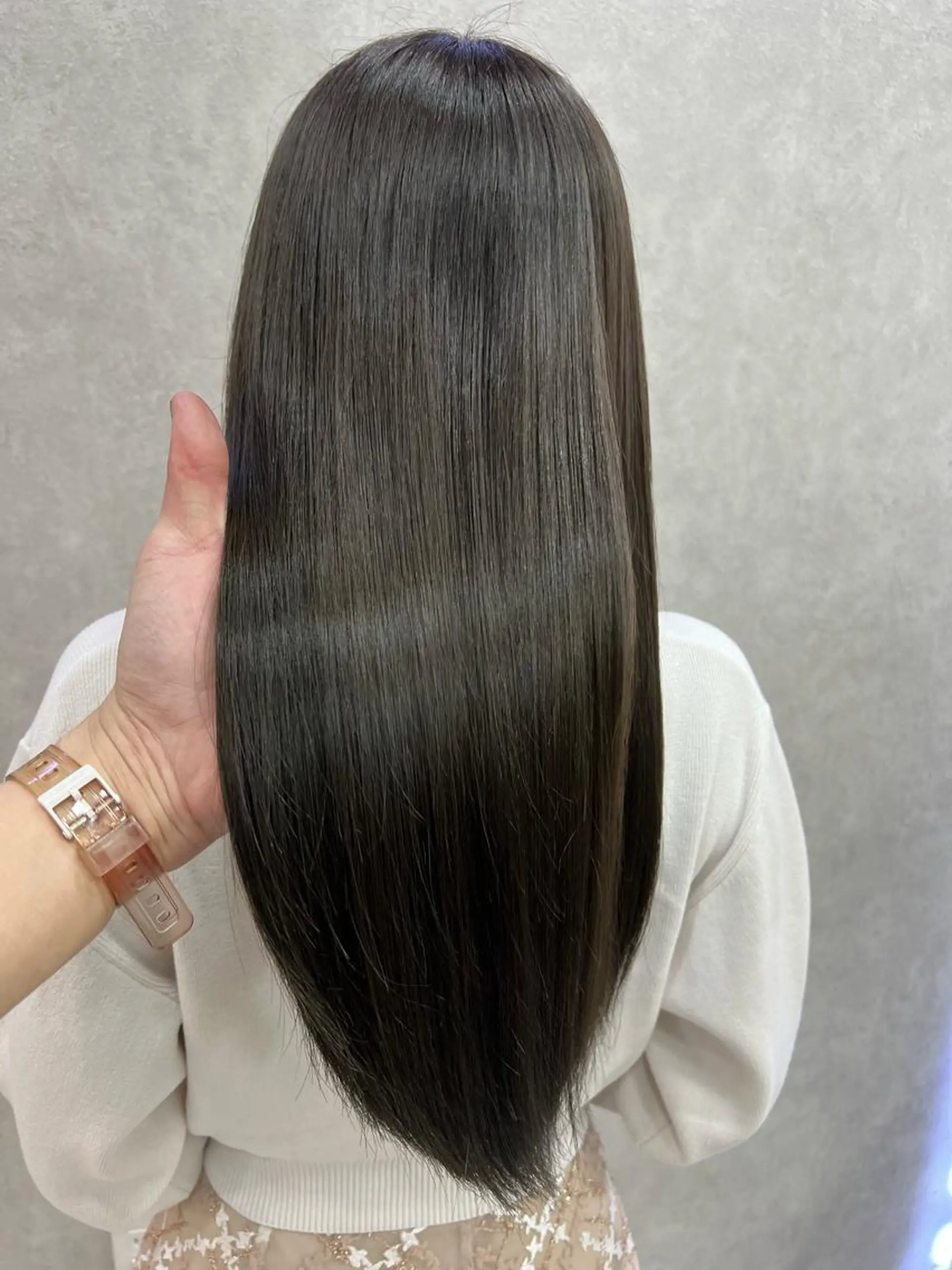 セミロング 髪質改善 🐝Haney .haruka🐝のヘアスタイル