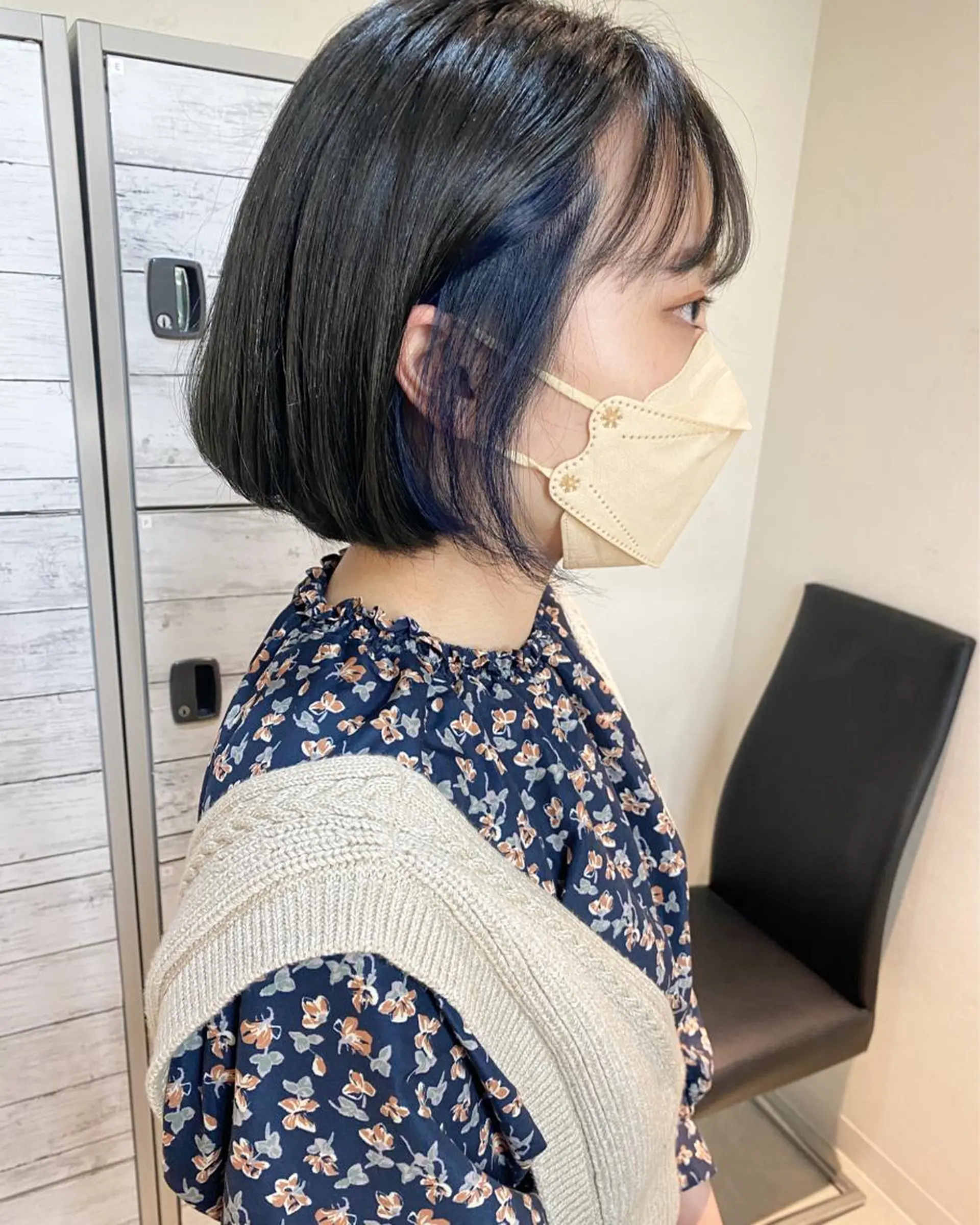 ミディアム カラー ブリーチ トリートメント ヘアカラー トリートメント 後藤紗英/髪質改善 /オリーブベージュのヘアスタイル