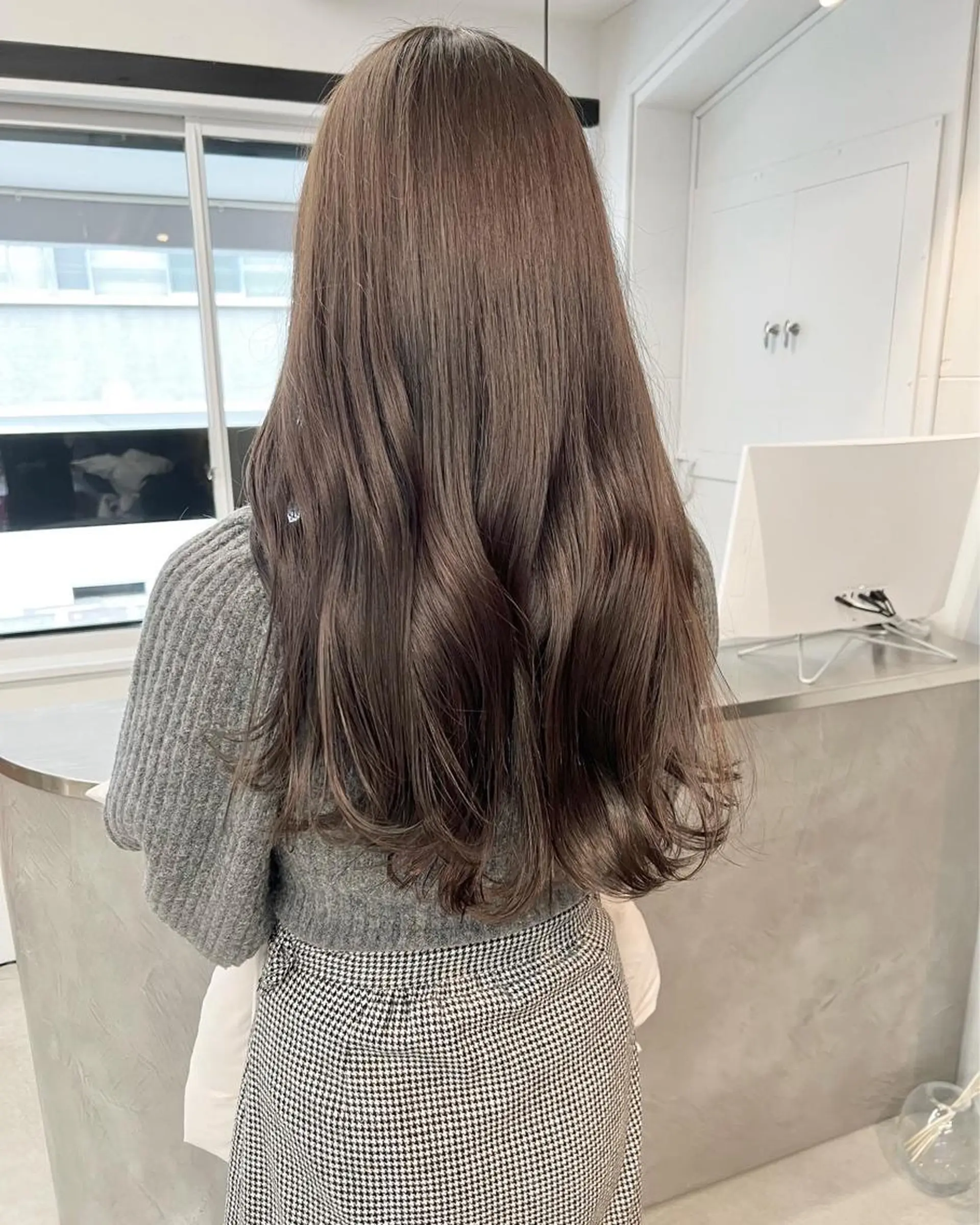 ロング カラー ヘアカラー トリートメント 樫原裕二/レイヤー カット/透明感カラーのヘアスタイル