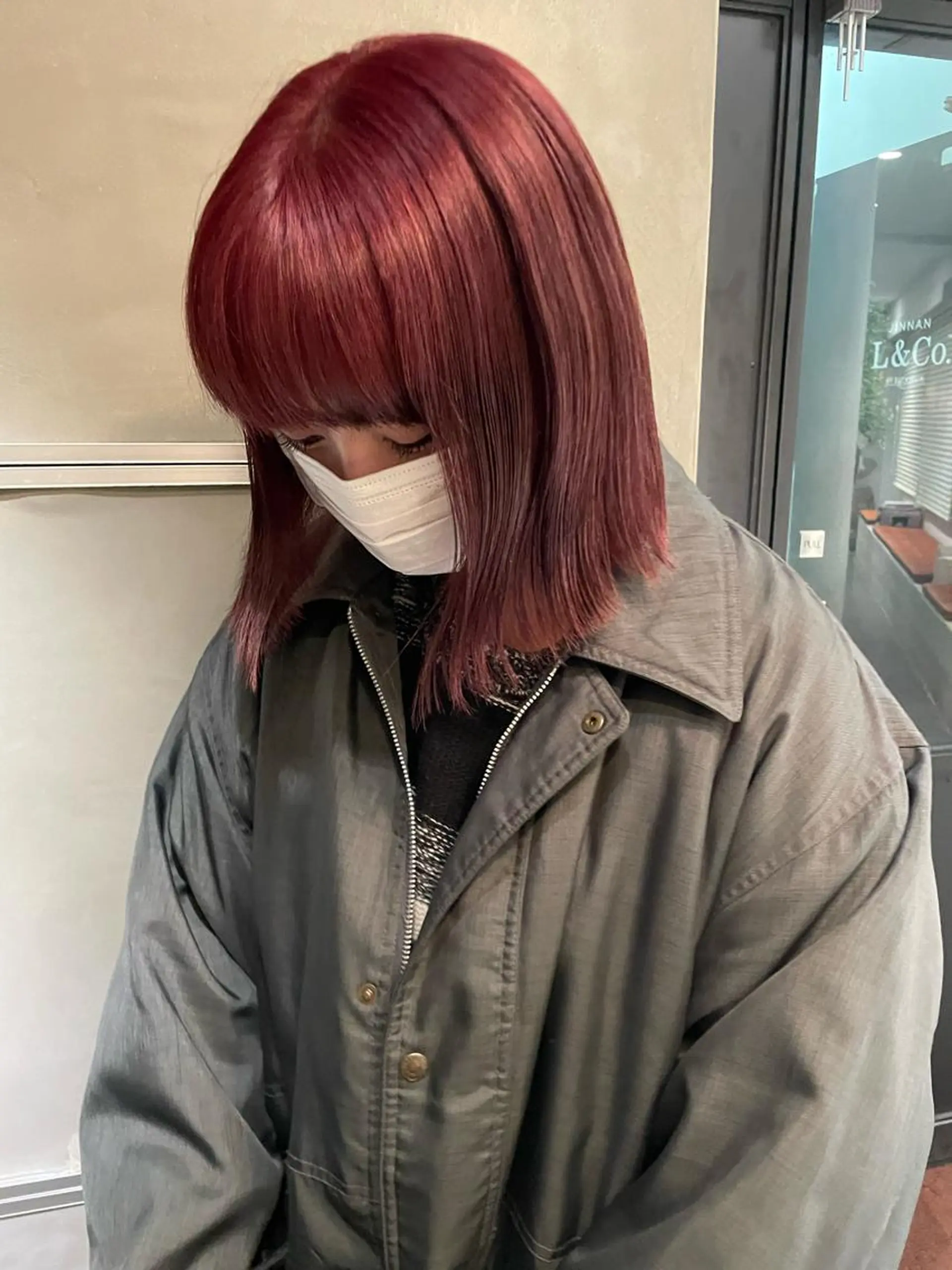 ミディアム カラー classic 新横浜所属・大人girly🛋️ 🤍yukakoのヘアスタイル