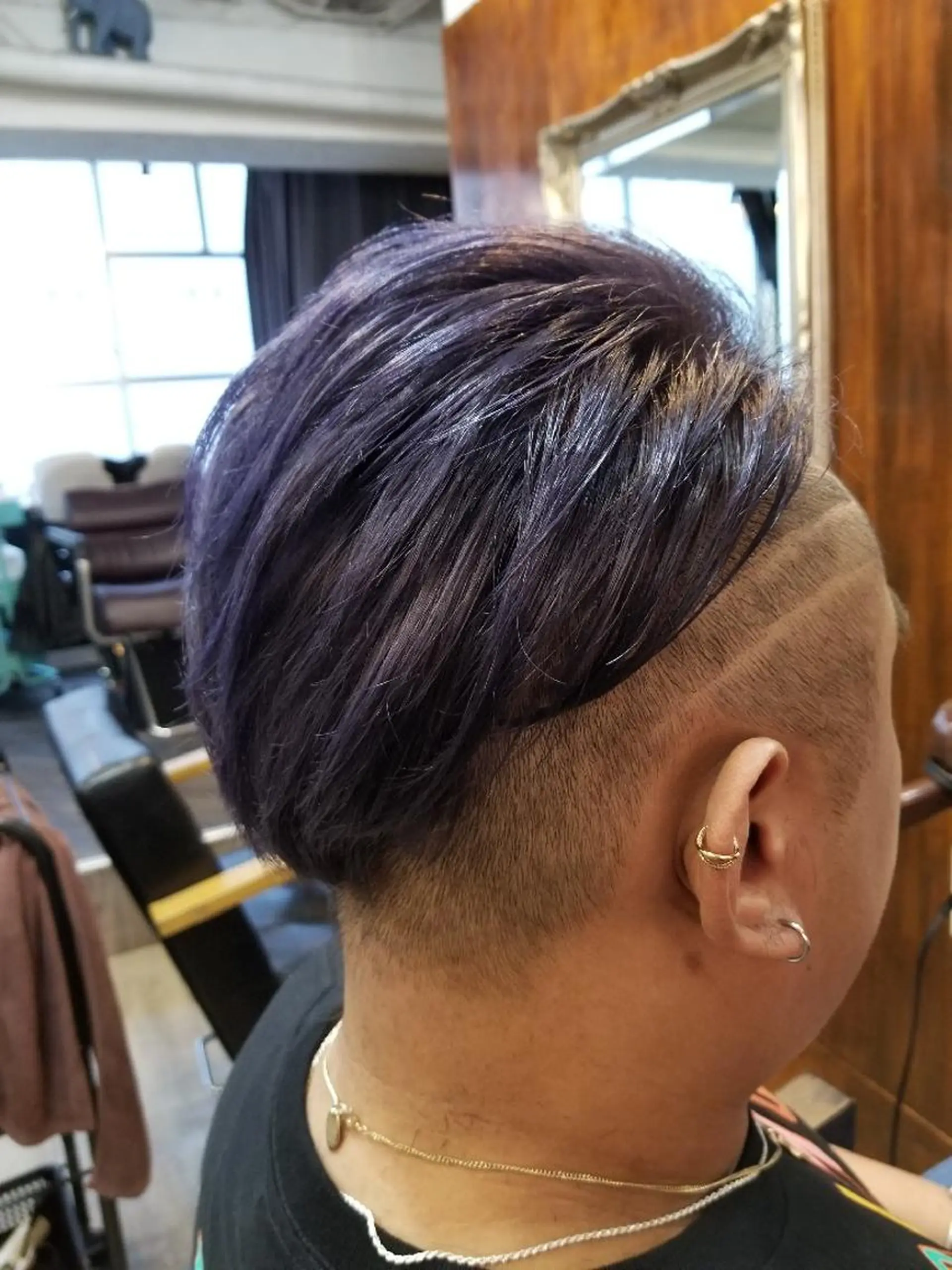 ショート カラー ヘアカラー トリートメント bathair 持田侑祐のヘアスタイル