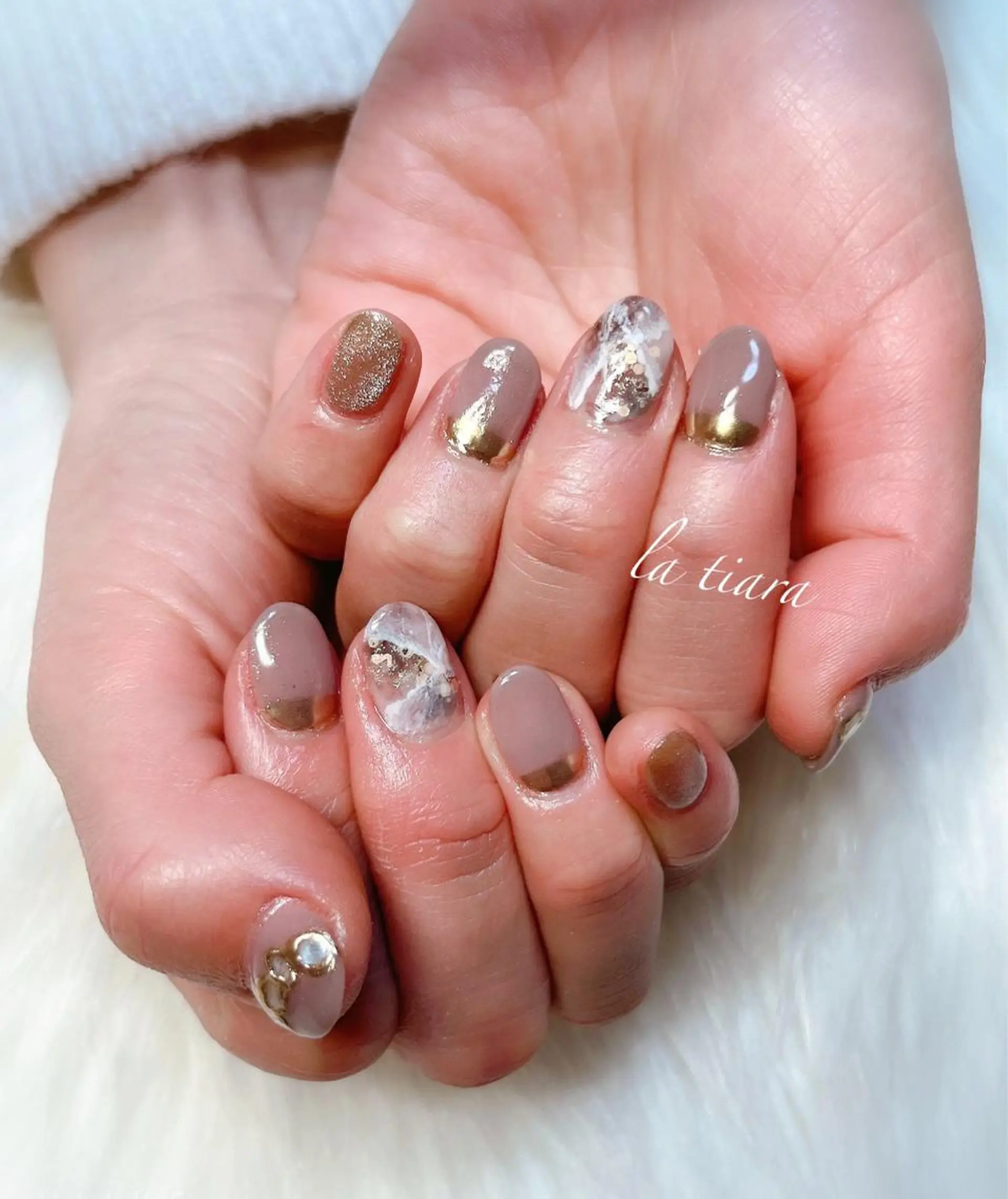 ネイル ハンドネイル Blue bird  nailのネイルデザイン