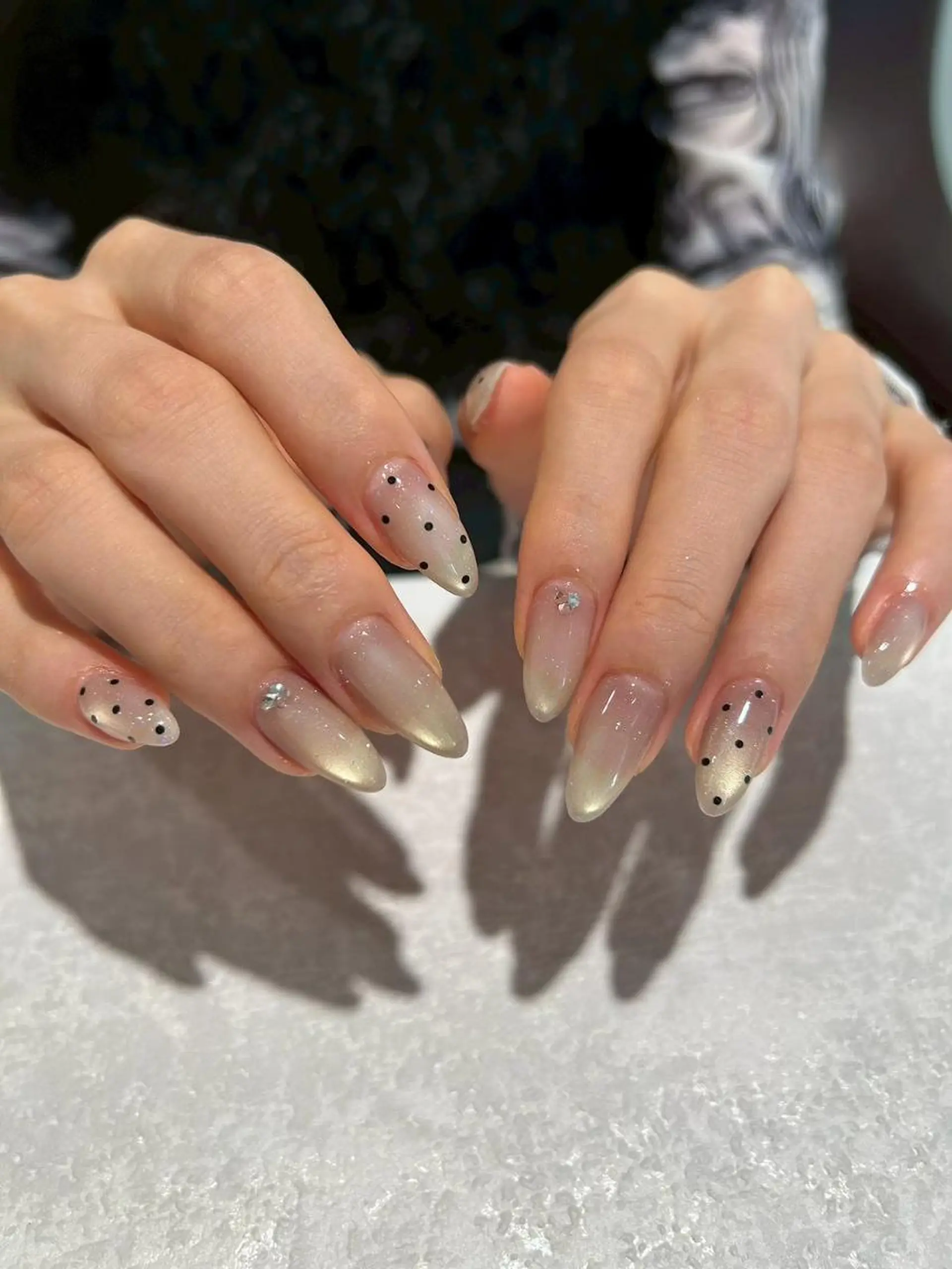 ネイル 桜ネイル ピンク 春ネイル ハンドネイル シンプルネイル KAYAのネイルデザイン