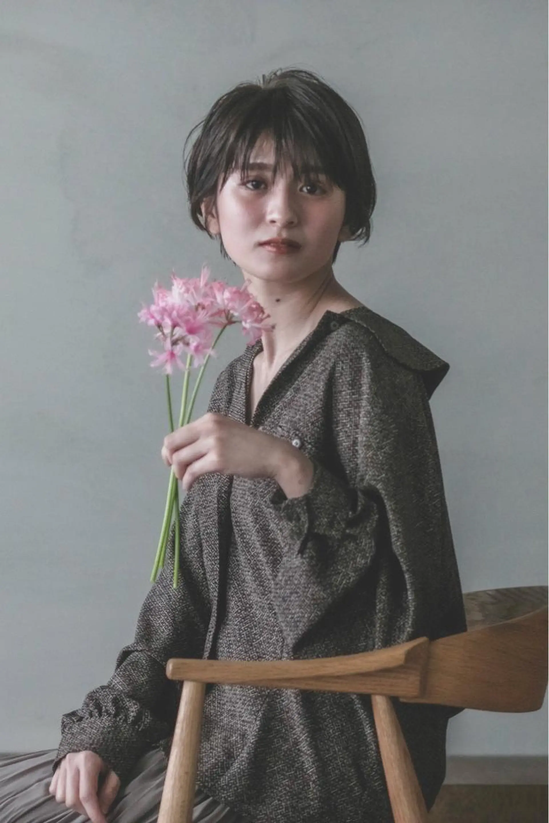 ショート カラー 永田 崇のヘアスタイル