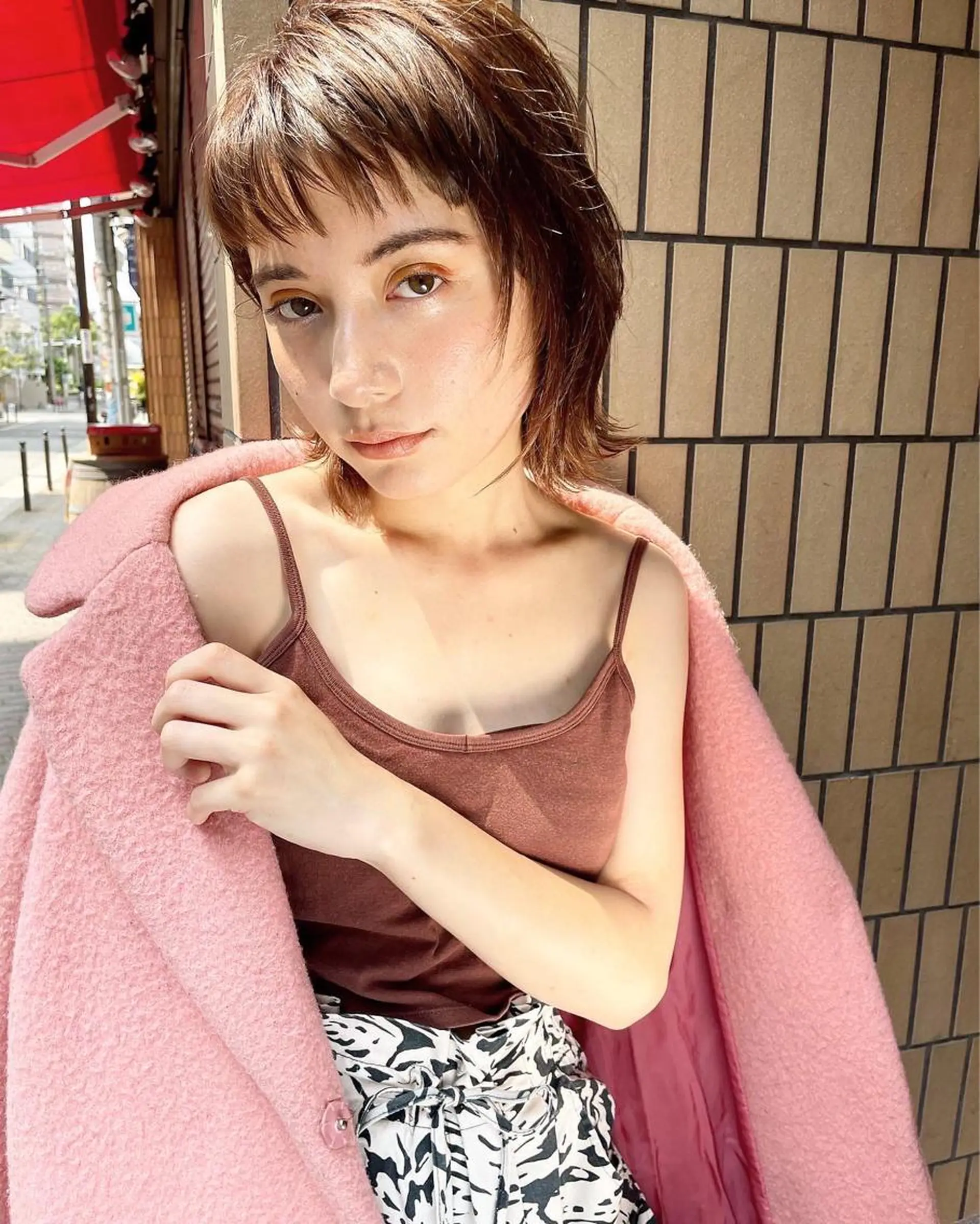 ショート カラー ショート/ボブ/ 心斎橋/宮脇美奈のヘアスタイル