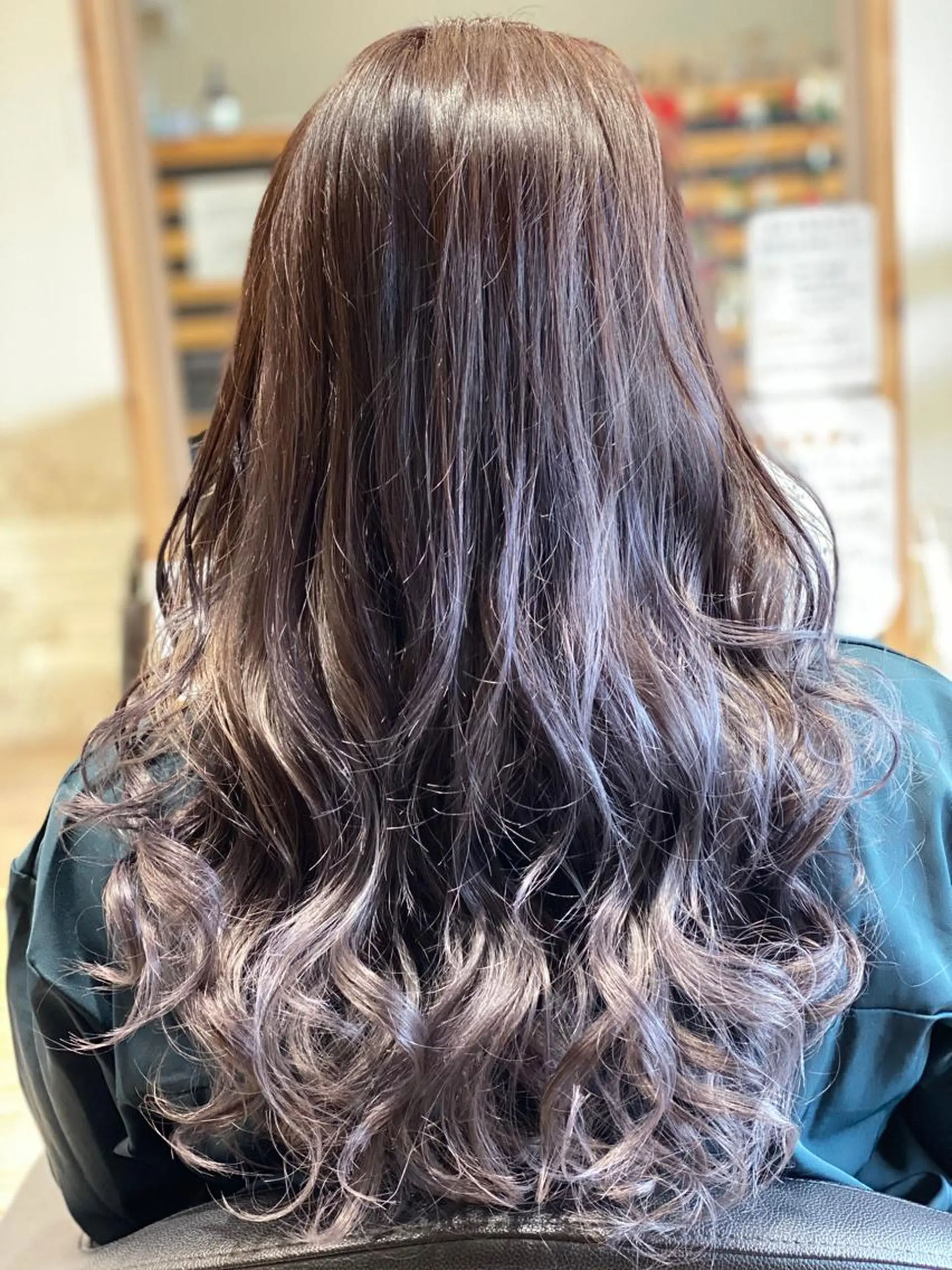 ロング カラー 関口 友行のヘアスタイル