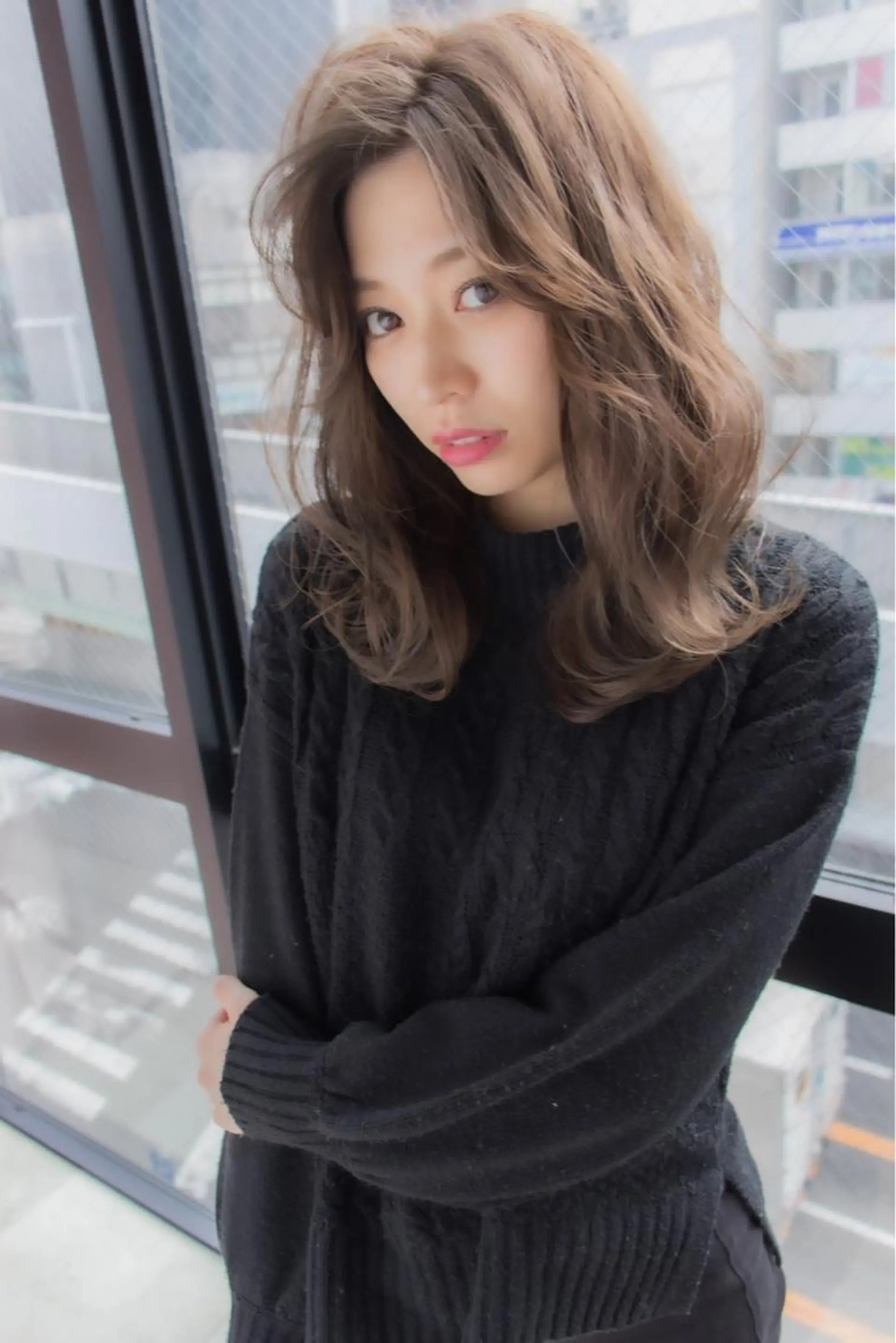 セミロング lit hair 髪質改善サロンのマツエク・マツパデザイン