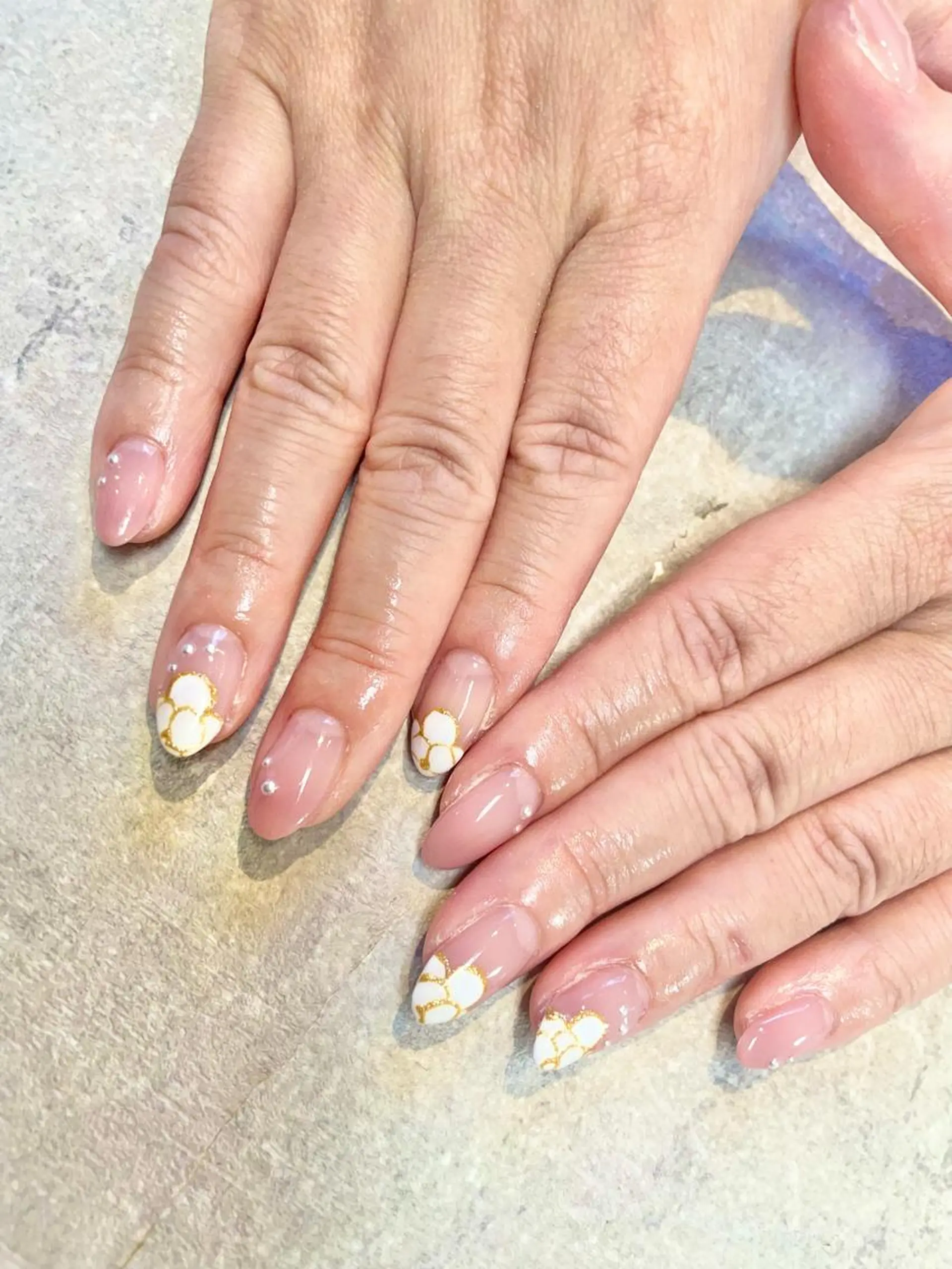 ネイル グラデーション オフィスネイル ハンドネイル ハンドケア FASTNAIL PLUS 新宿店のネイルデザイン