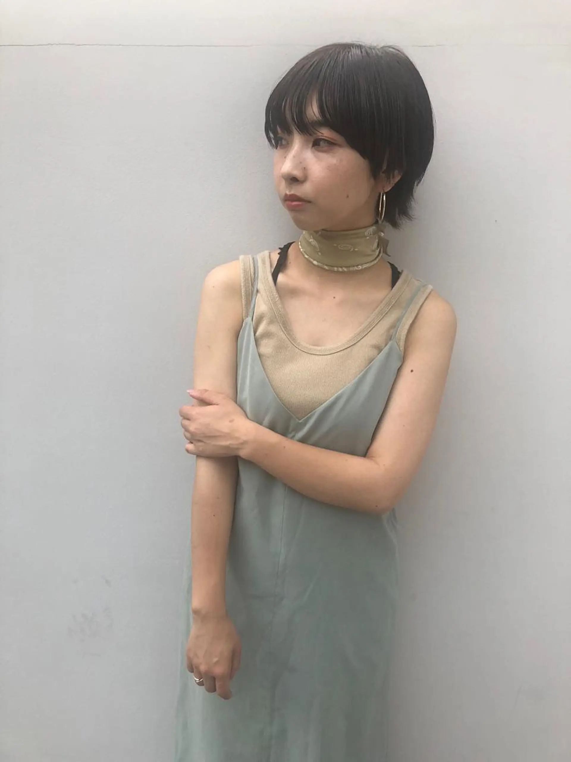 ショート カラー 渋谷 留菜のヘアスタイル