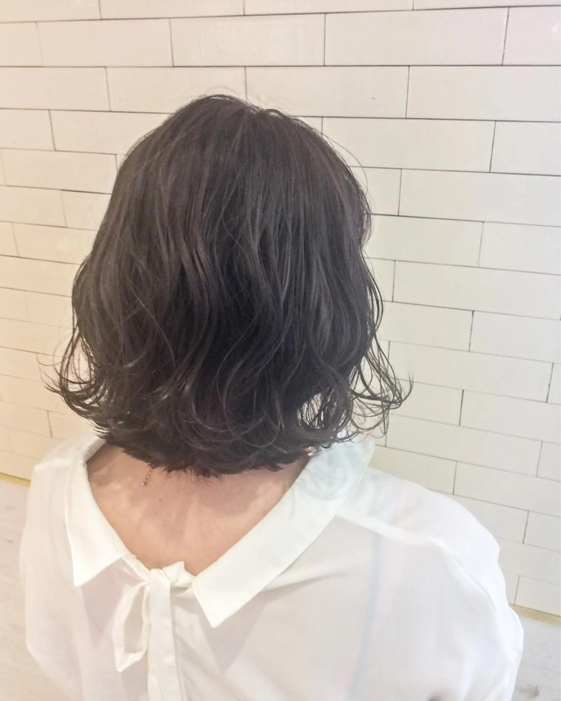 ミディアム カラー レイヤーカット× 髪質改善たもりのヘアスタイル