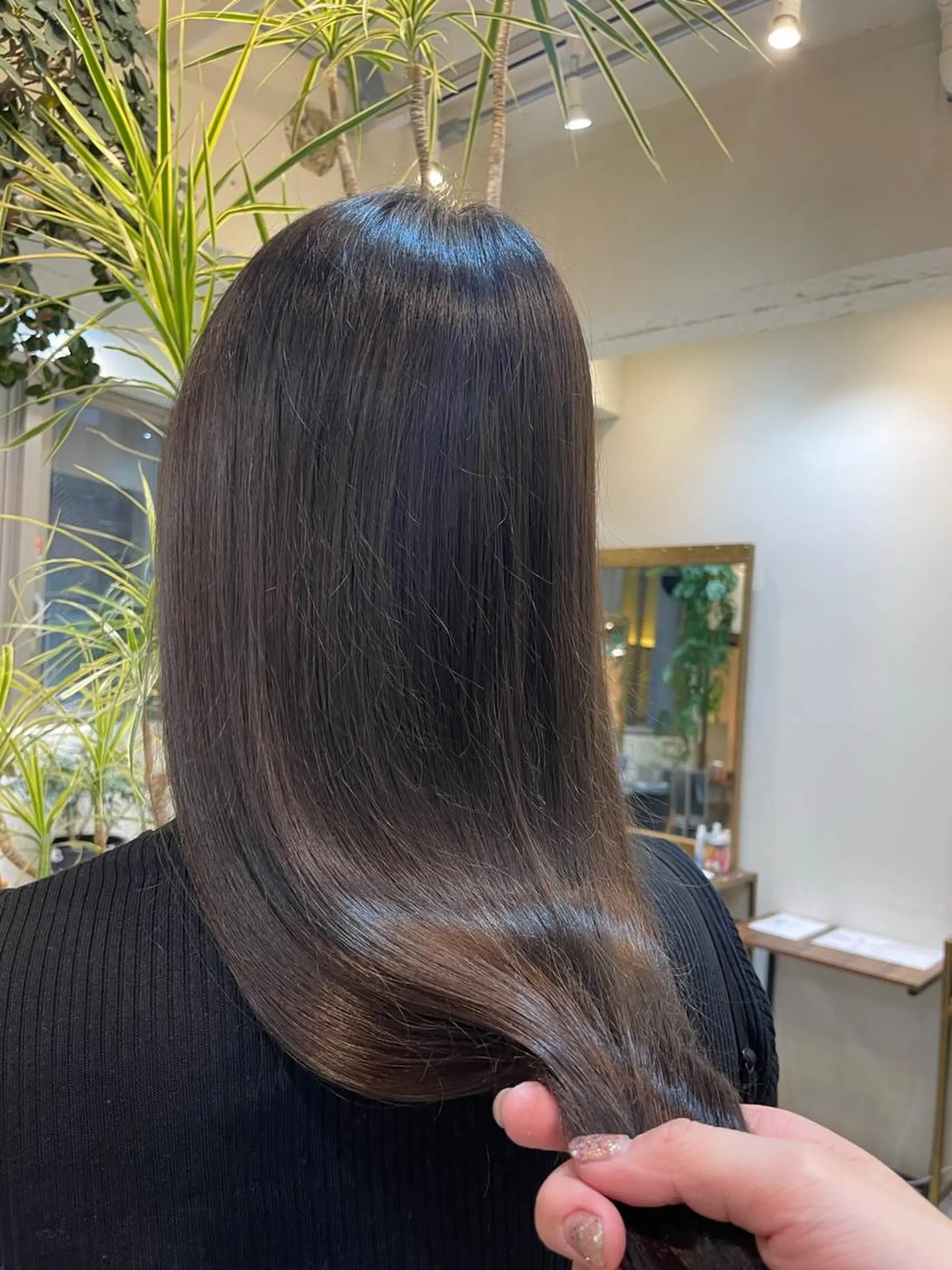 ロング 似合わせカット‪// 鶴我万唯華のヘアスタイル