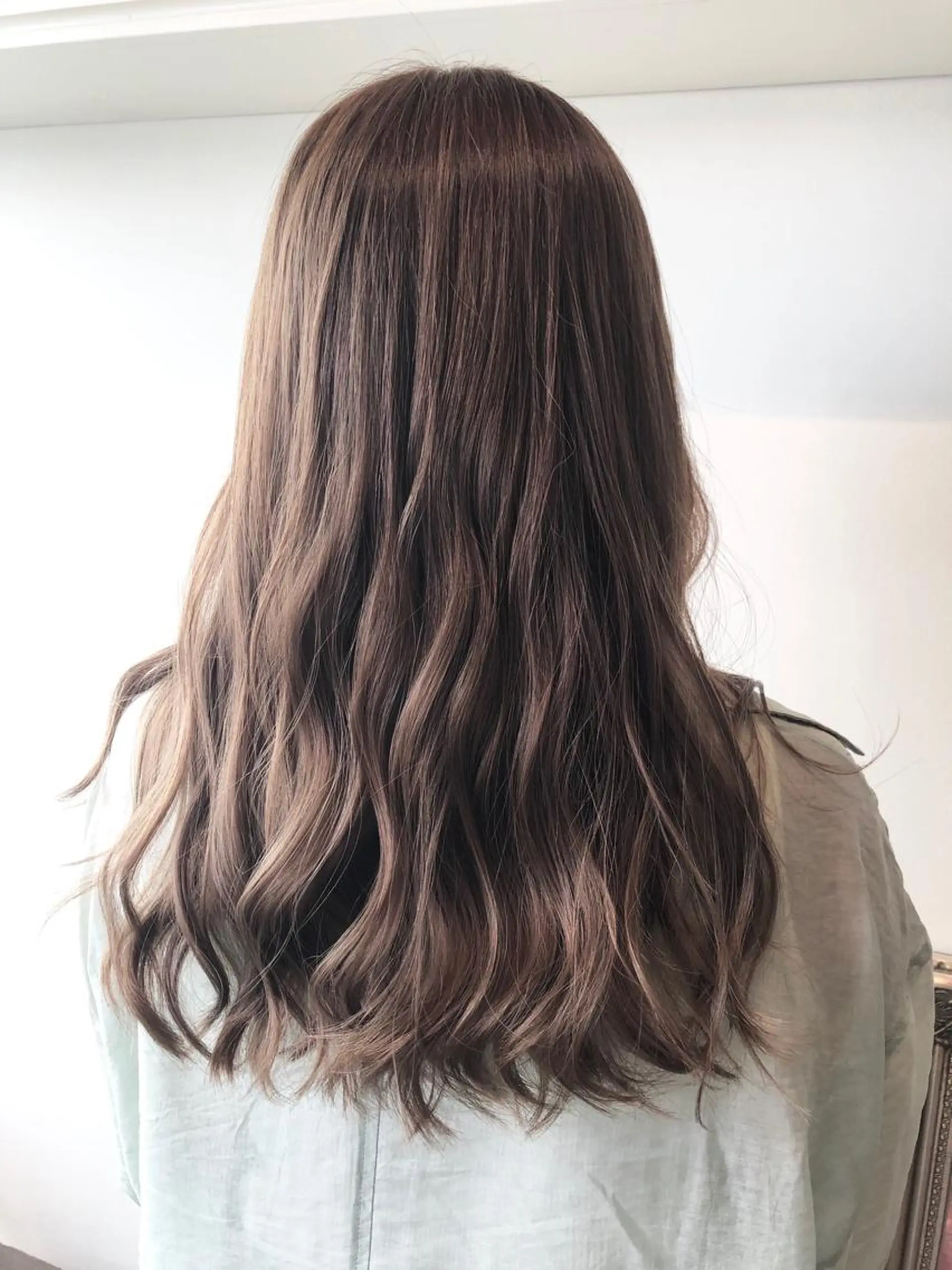 ロング カラー ベージュカラー ミルクティーベージュ 💐パーソナルカラー /市橋加菜💐のヘアスタイル