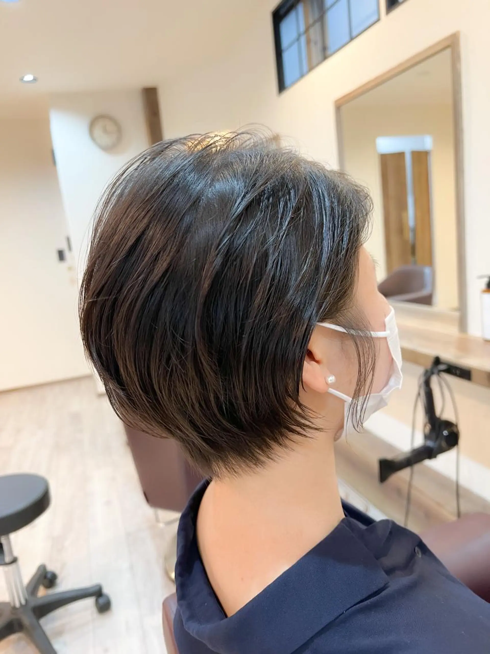 ショート ショートボブ ボブ ショートヘア カット 工藤 梨花のヘアスタイル