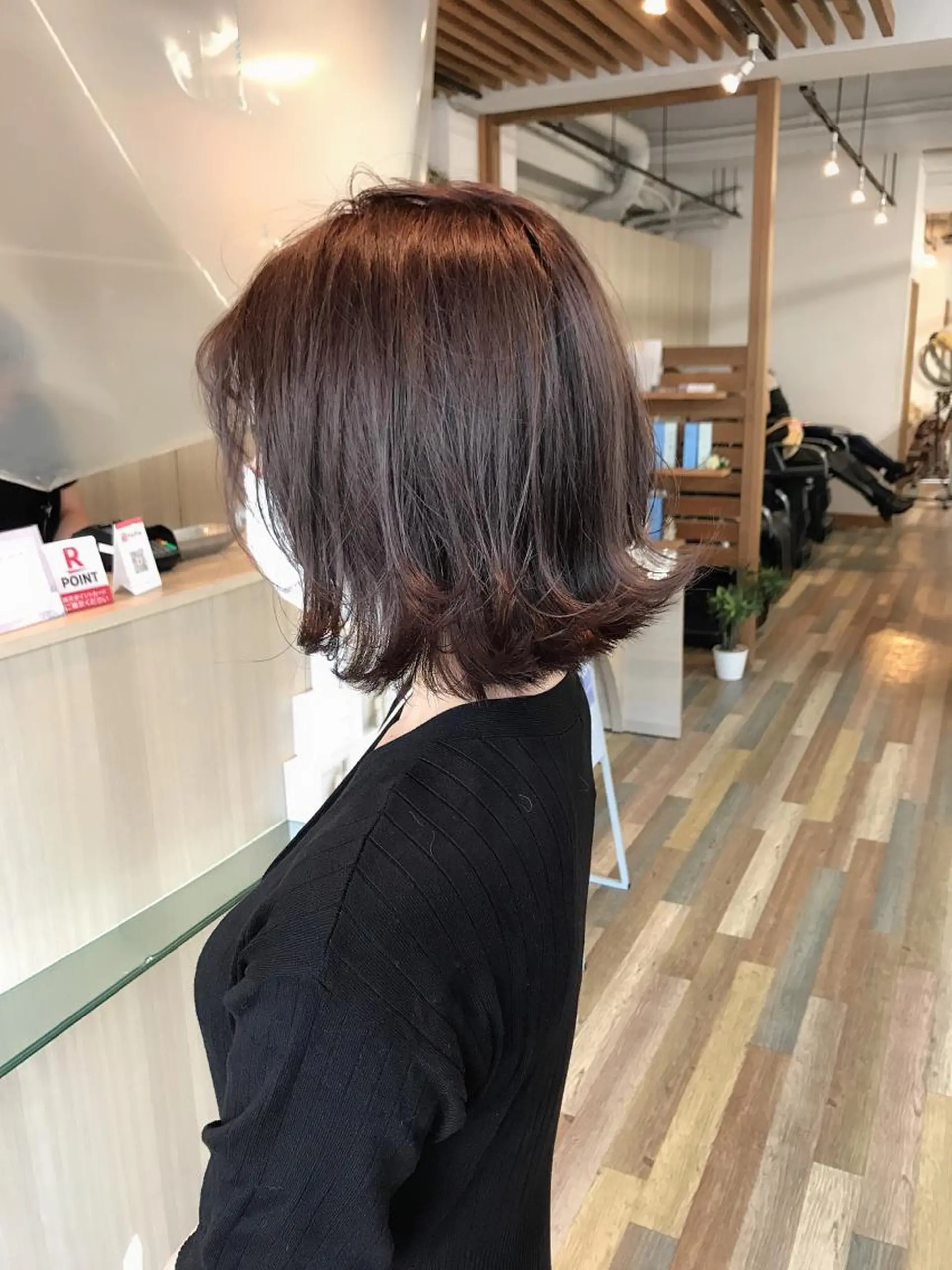 ミディアム カラー カット ヘアカラー トリートメント ヘアセット ✂️似合わせの魔術師 石田一樹✂️のヘアスタイル