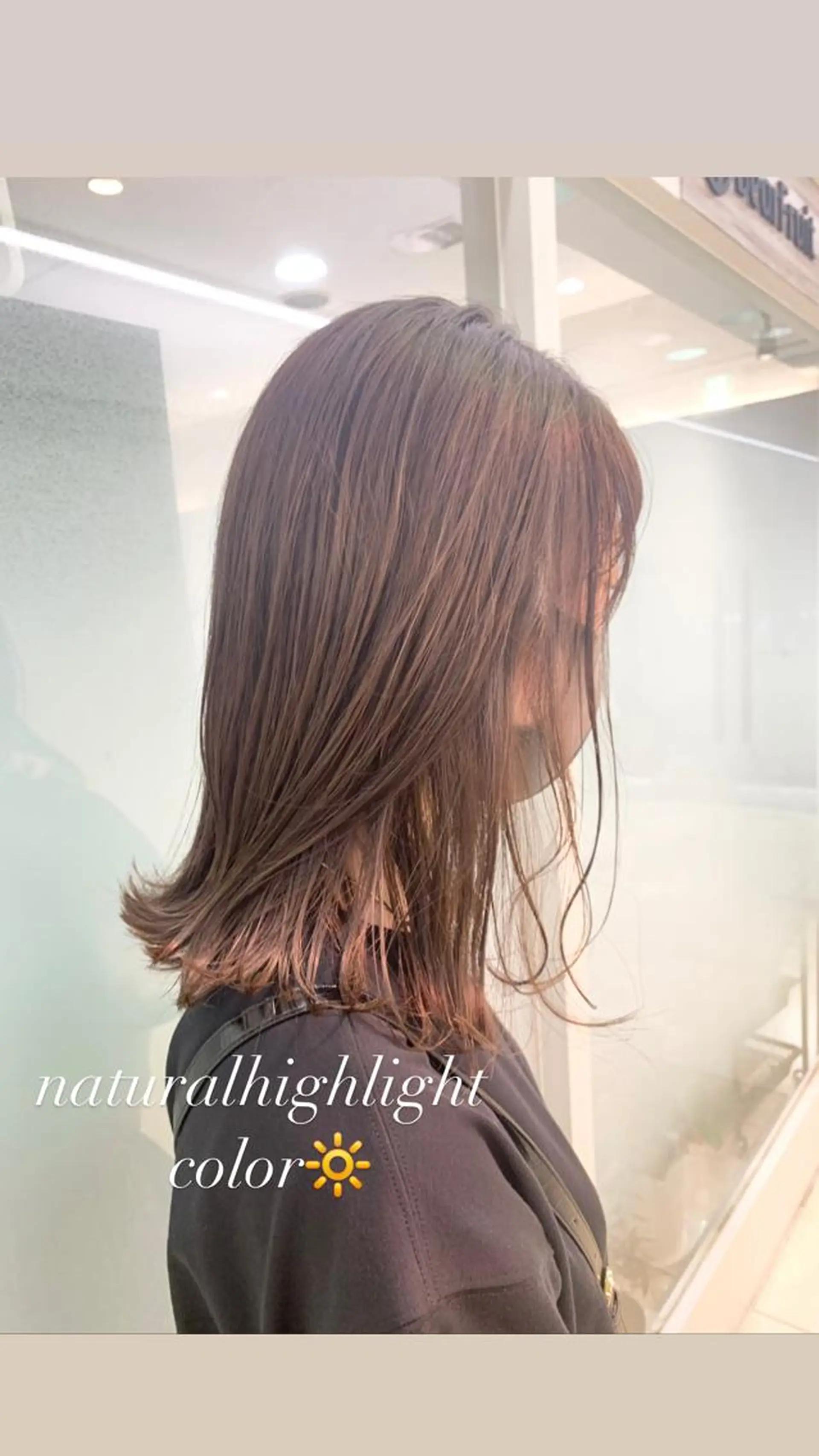 ミディアム カラー ヘアカラー ヘッドスパ 似合わせカラー/艶 髪質改善/ヨシザキのヘアスタイル