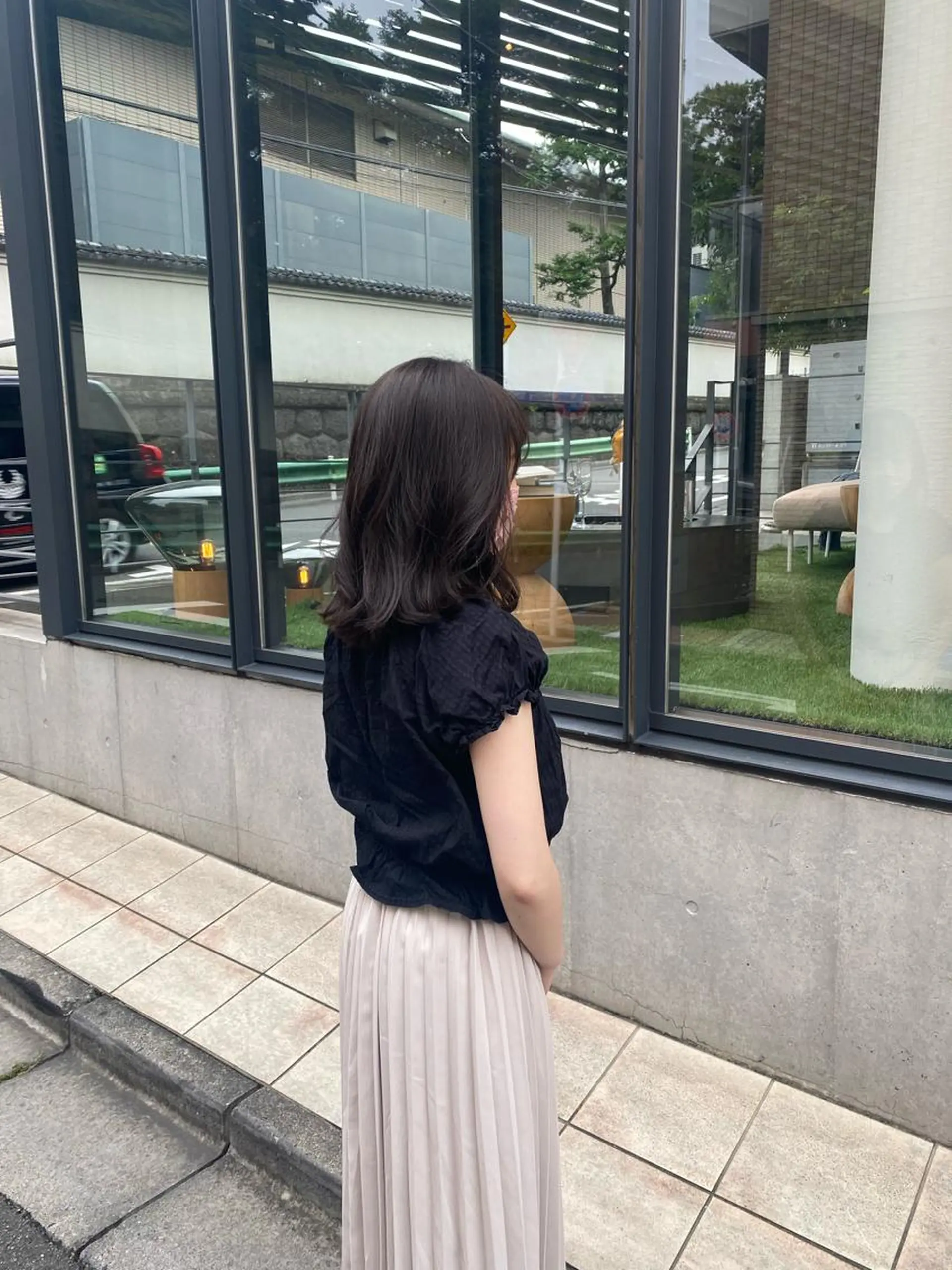 ミディアム 切りっぱなしロブ 【代表】 🌟MASA🌟美髪のヘアスタイル