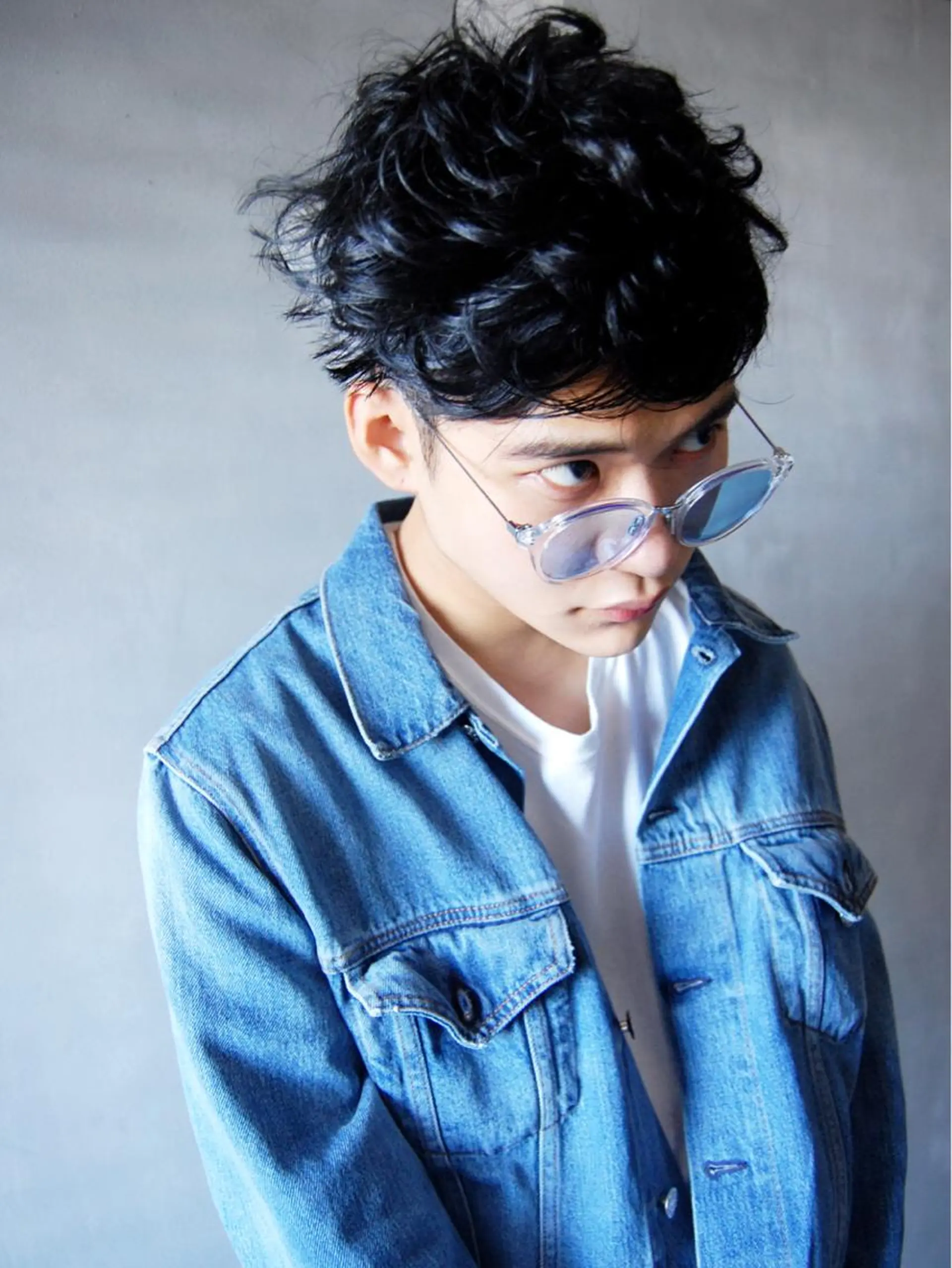 ショート カラー パーマ メンズ BellaDolce omotesando所属・SUZUKI KEISUKEのヘアスタイル