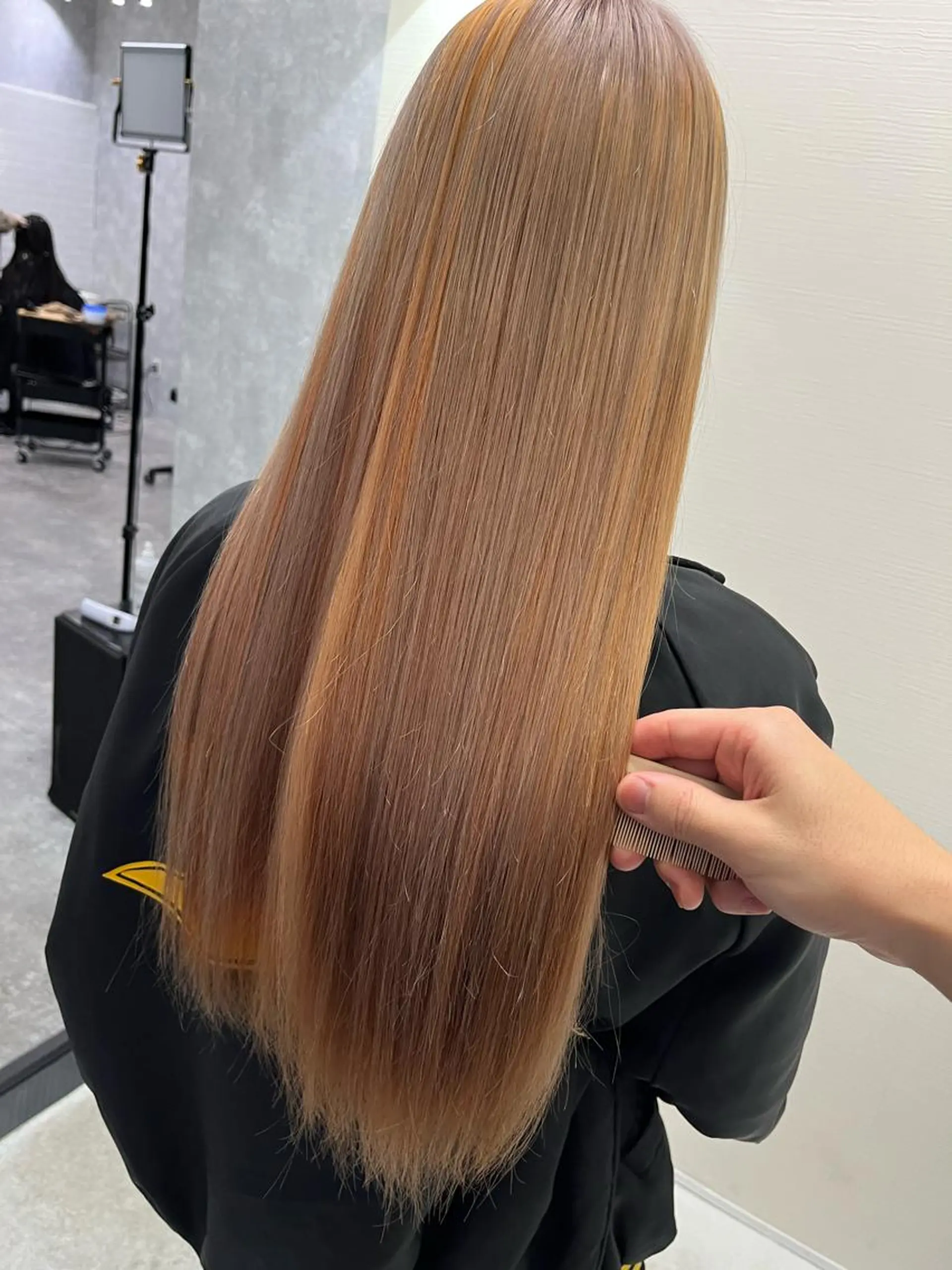 ロング カラー ヘアカラー トリートメント 韓国ヘア🇰🇷 RYOTAのヘアスタイル