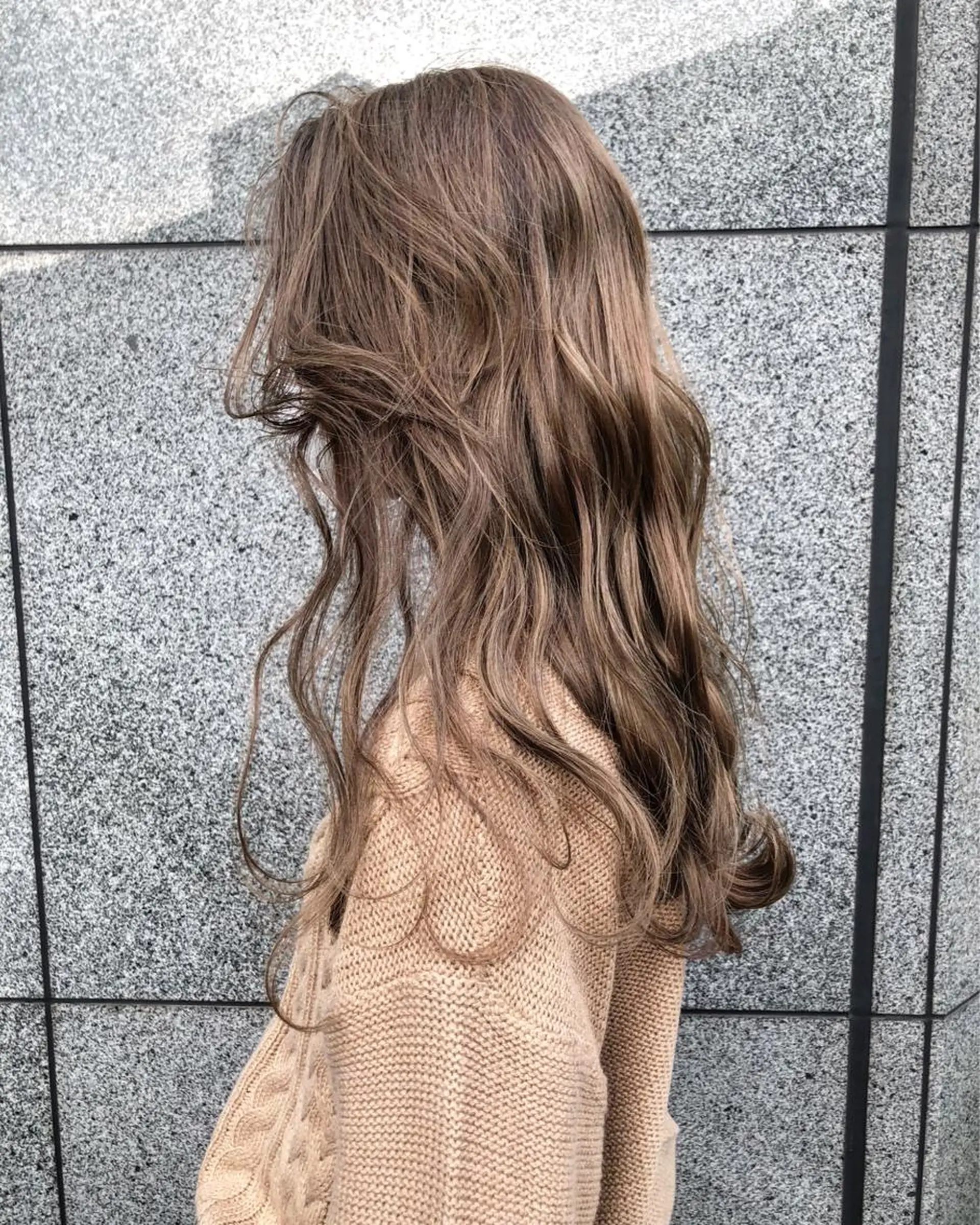 ロング カラー ベージュカラー TAKU 美容師のヘアスタイル