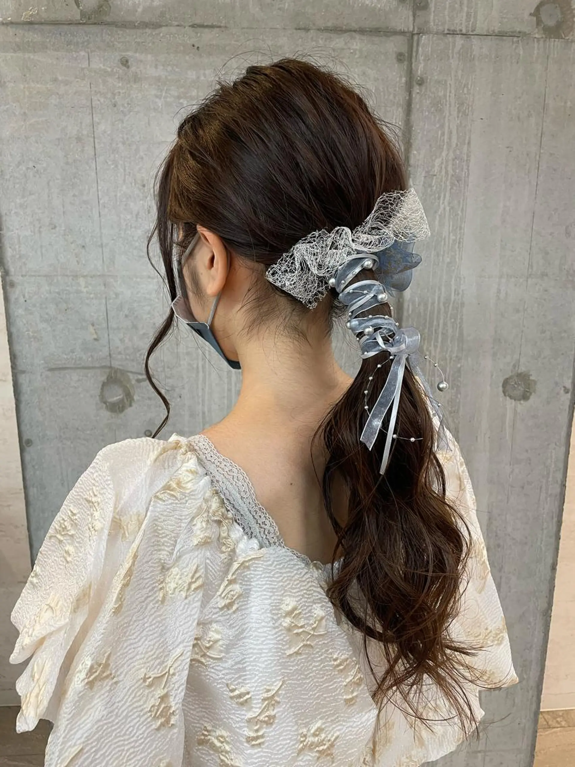 ロング ヘアアレンジ 女性に人気♪ はやしほのかのヘアスタイル