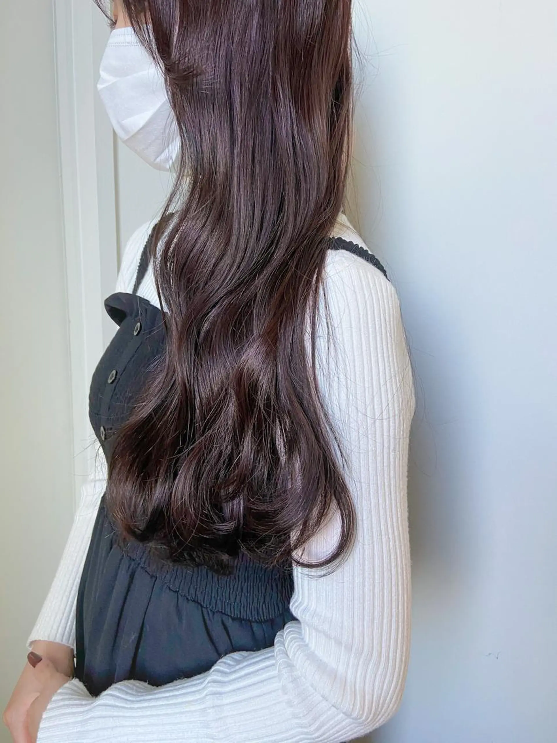 ロング カラー ブラウンカラー チョコレートブラウン カット ヘアカラー トリートメント 岡本康平/ボブ /ブリーチ/レイヤーのヘアスタイル