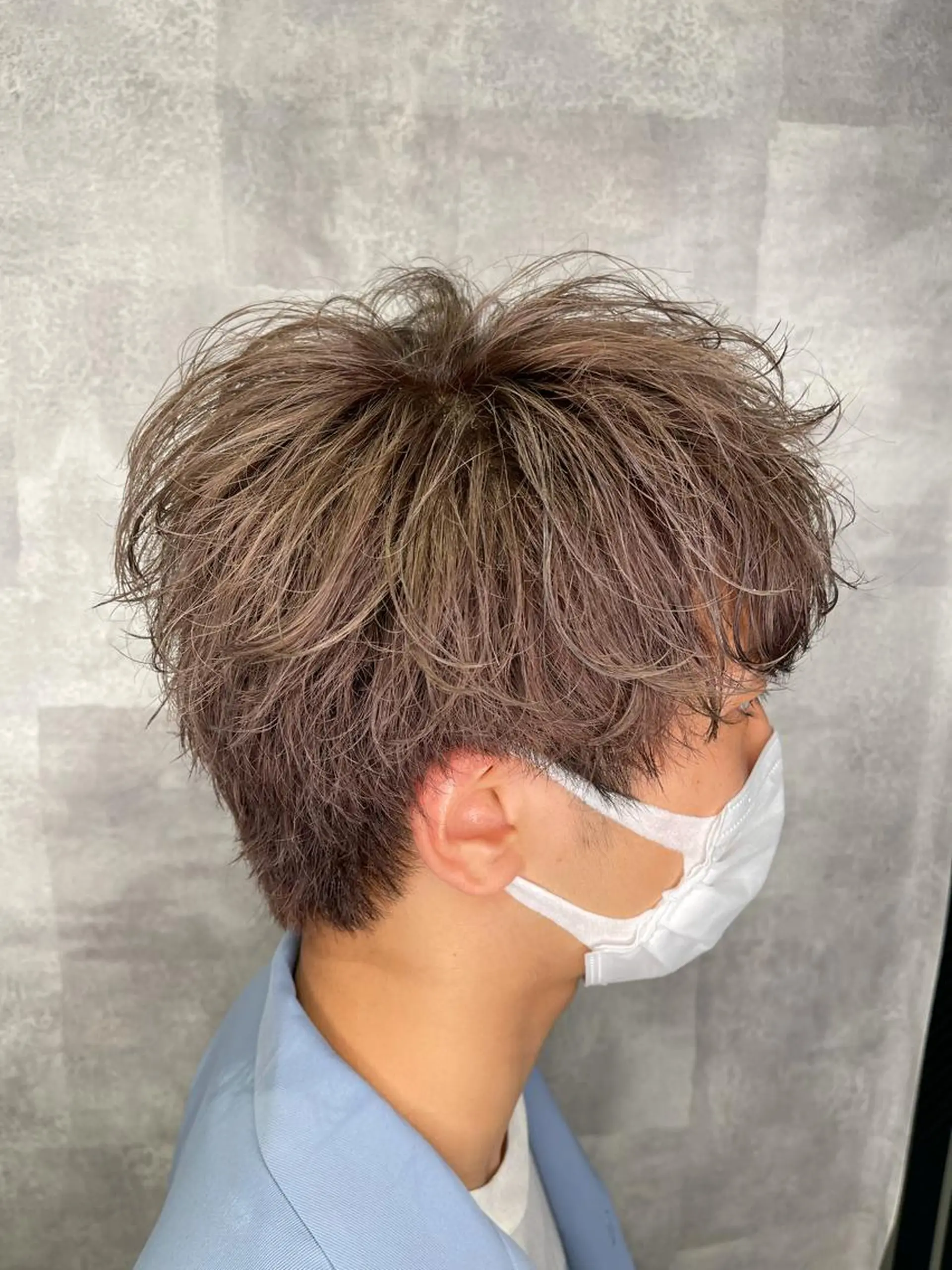 カラー ヘアアレンジ メンズ イルミナカラー カルマ/毛流れ/ メンズヘア/荒井博之のヘアスタイル