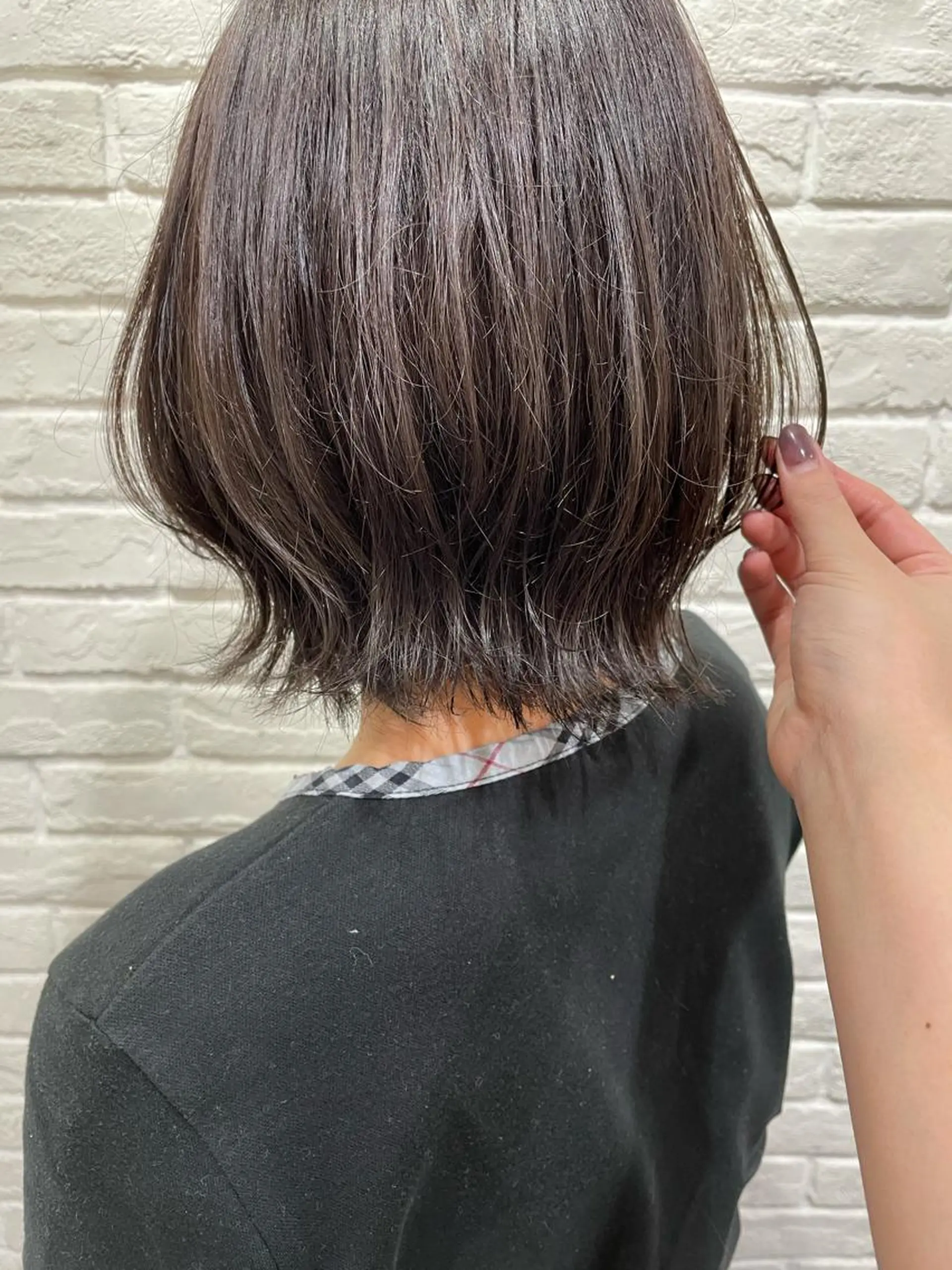 ショート カラー パーマ ヘアアレンジ キッズ ネイル マツエク・マツパ belta.🌱 安藝夏花🌻のヘアスタイル