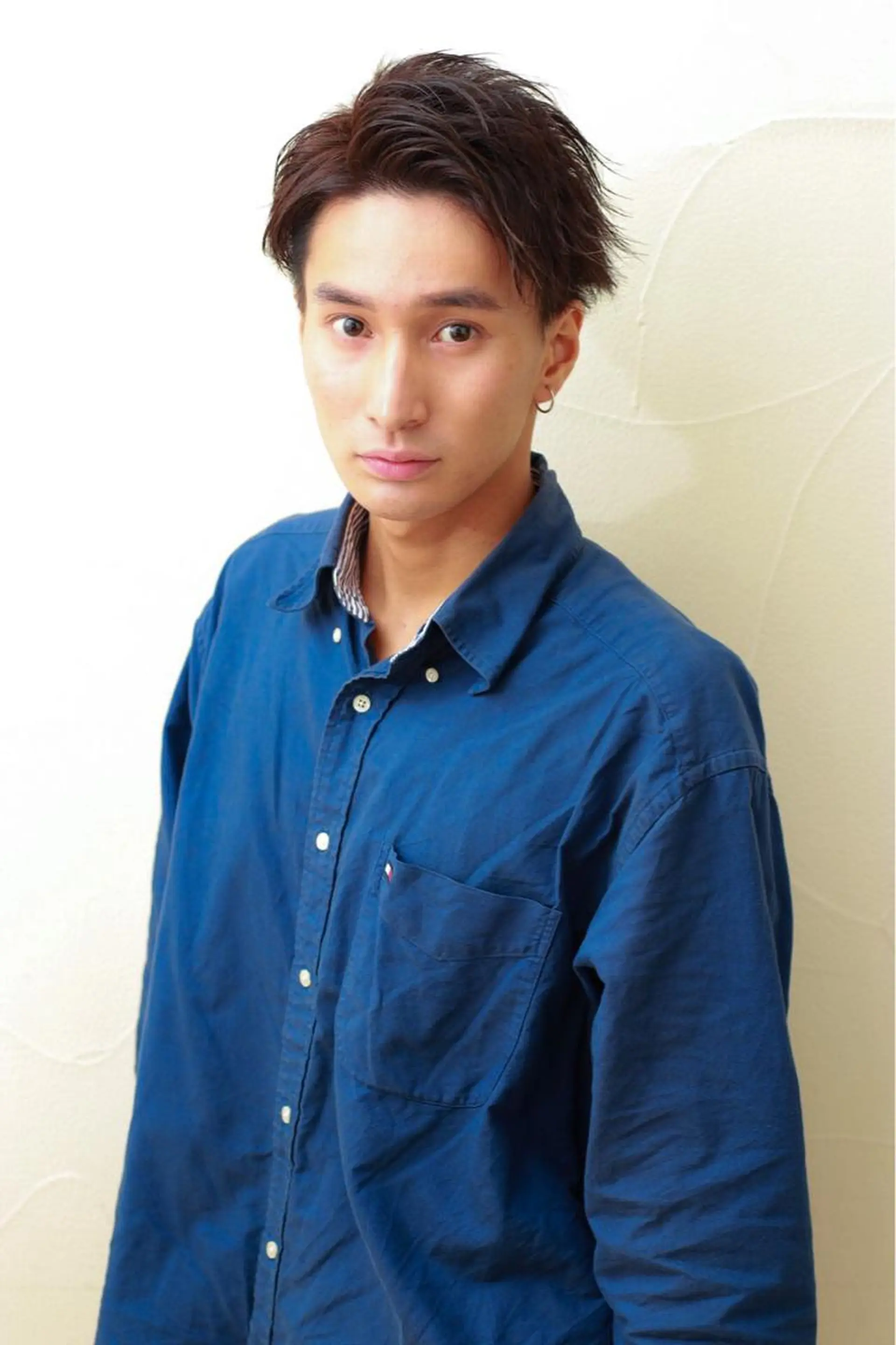 メンズ 透明感カラー・ 髪質改善🩵イケダのヘアスタイル