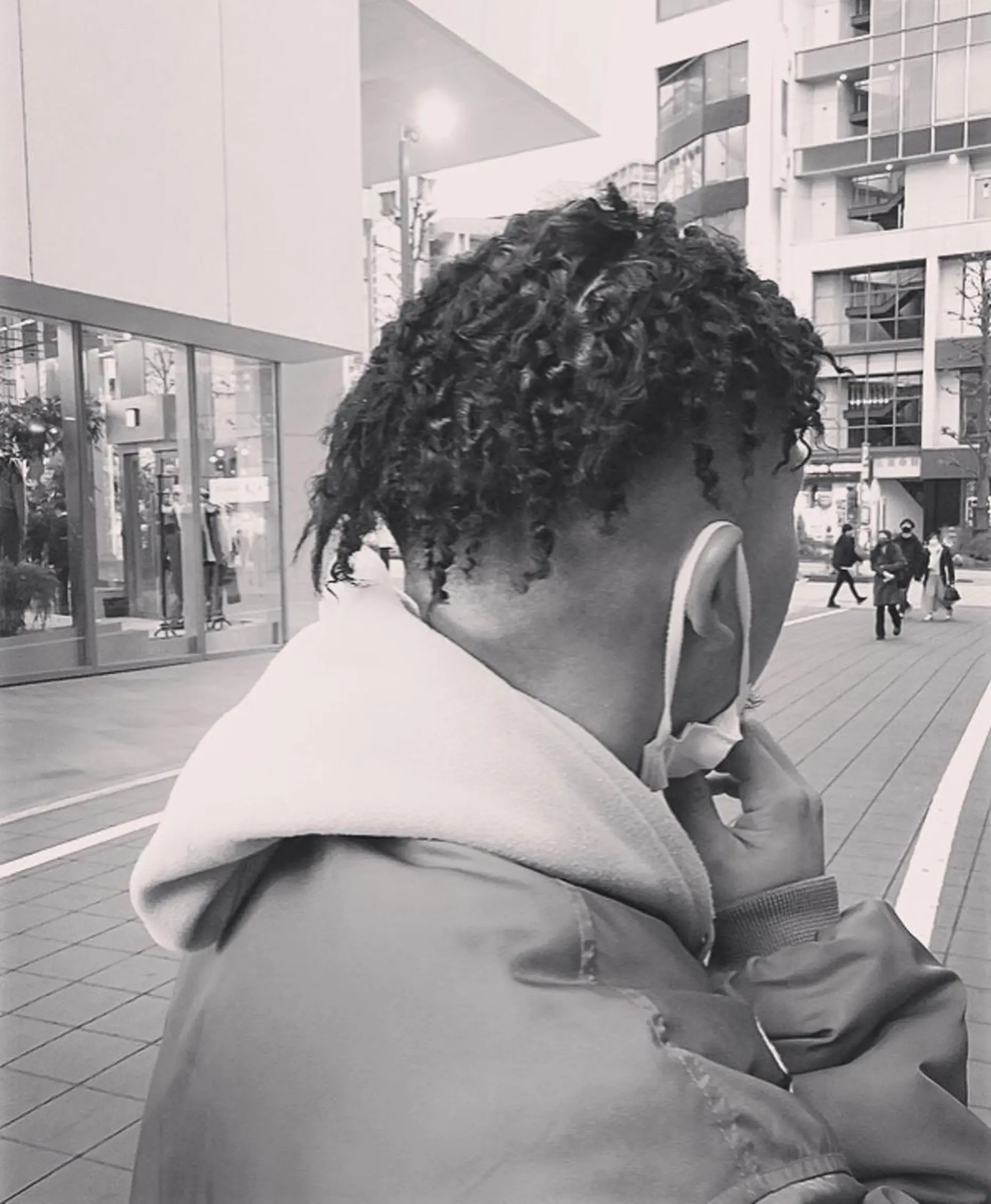 パーマ メンズ メンズパーマ 渋谷/フェード/ 國分 翔のヘアスタイル