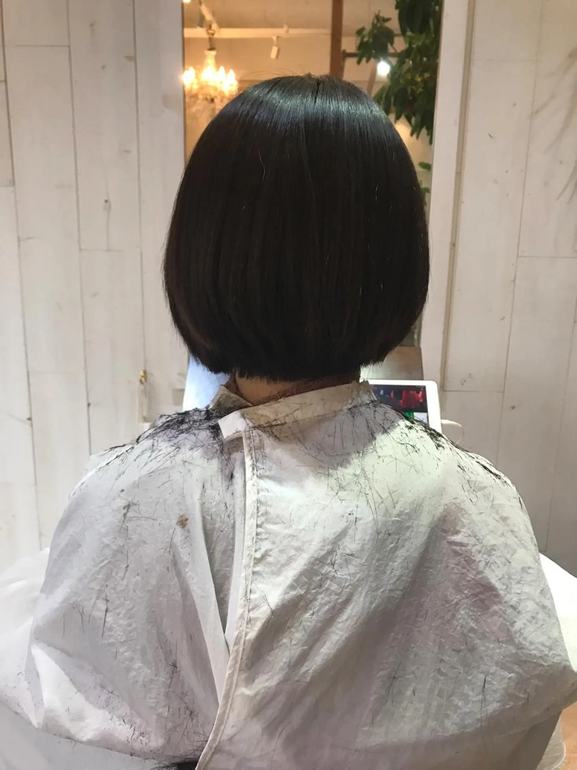 ショート ボブ 長尾 桃佳のヘアスタイル