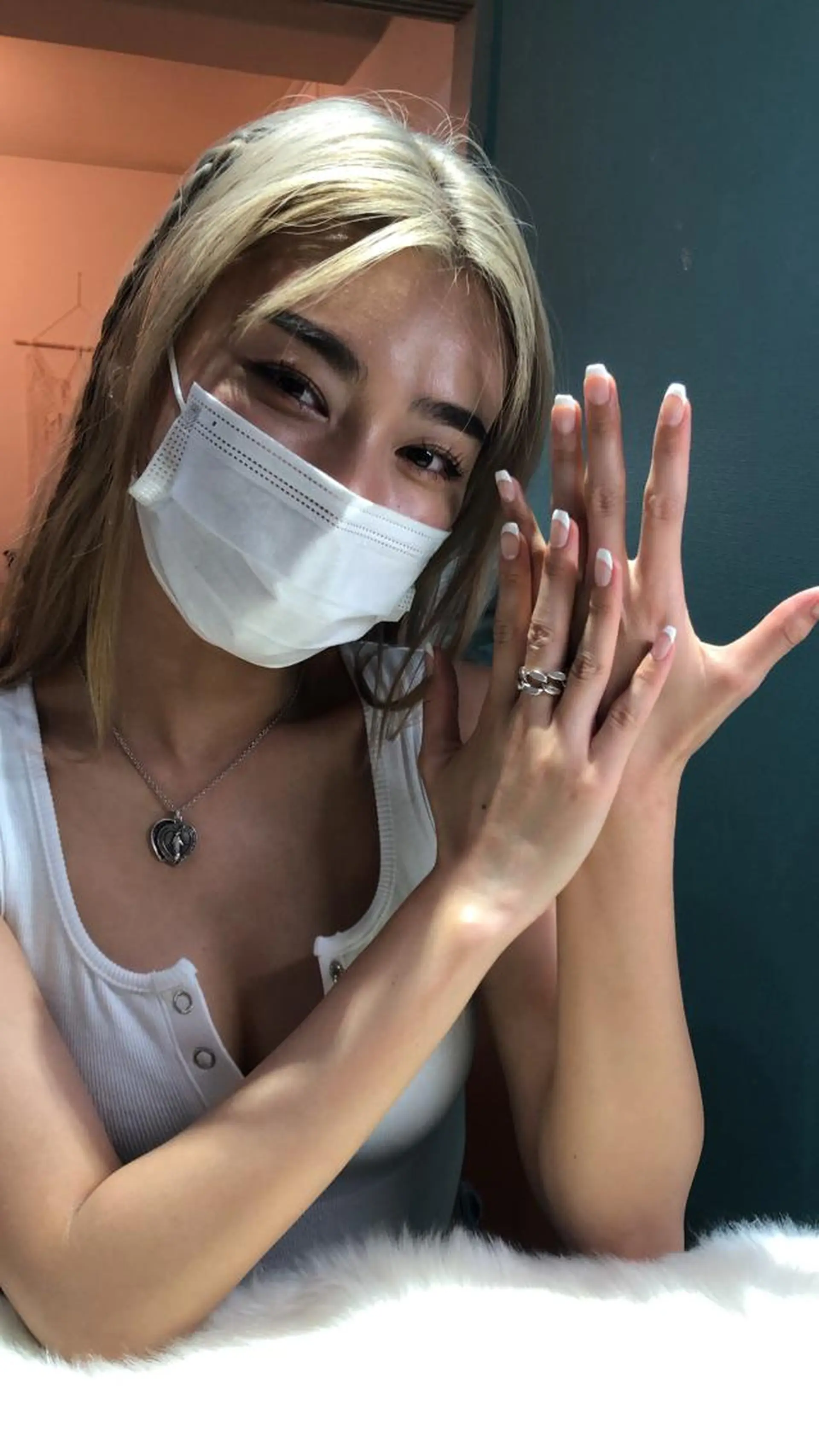 ネイル フレンチネイル ハンドネイル フットネイル ハンドケア Miyagi Asamiのネイルデザイン