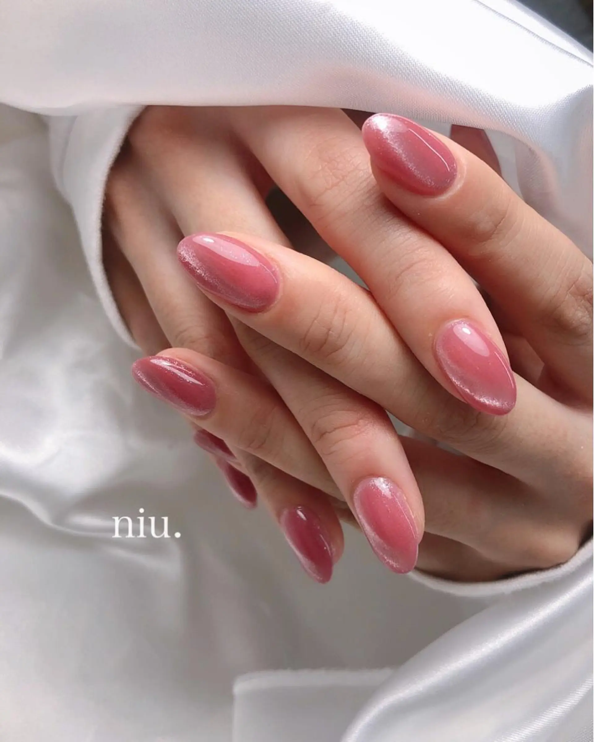 ネイル マグネットネイル ハンドネイル nail salon niuのネイルデザイン