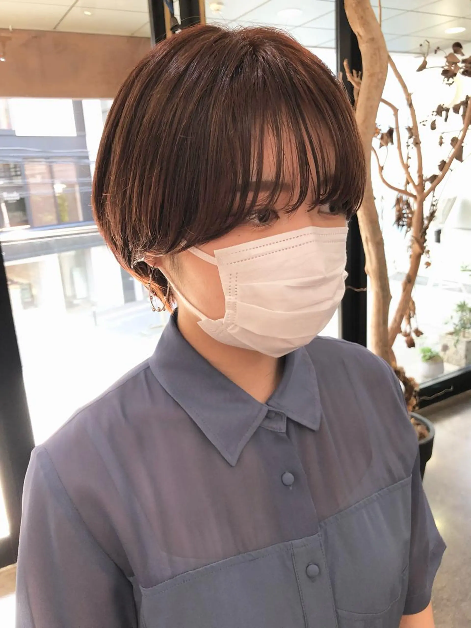 ショート ボブ ショートヘア カット 千葉 郁也のヘアスタイル