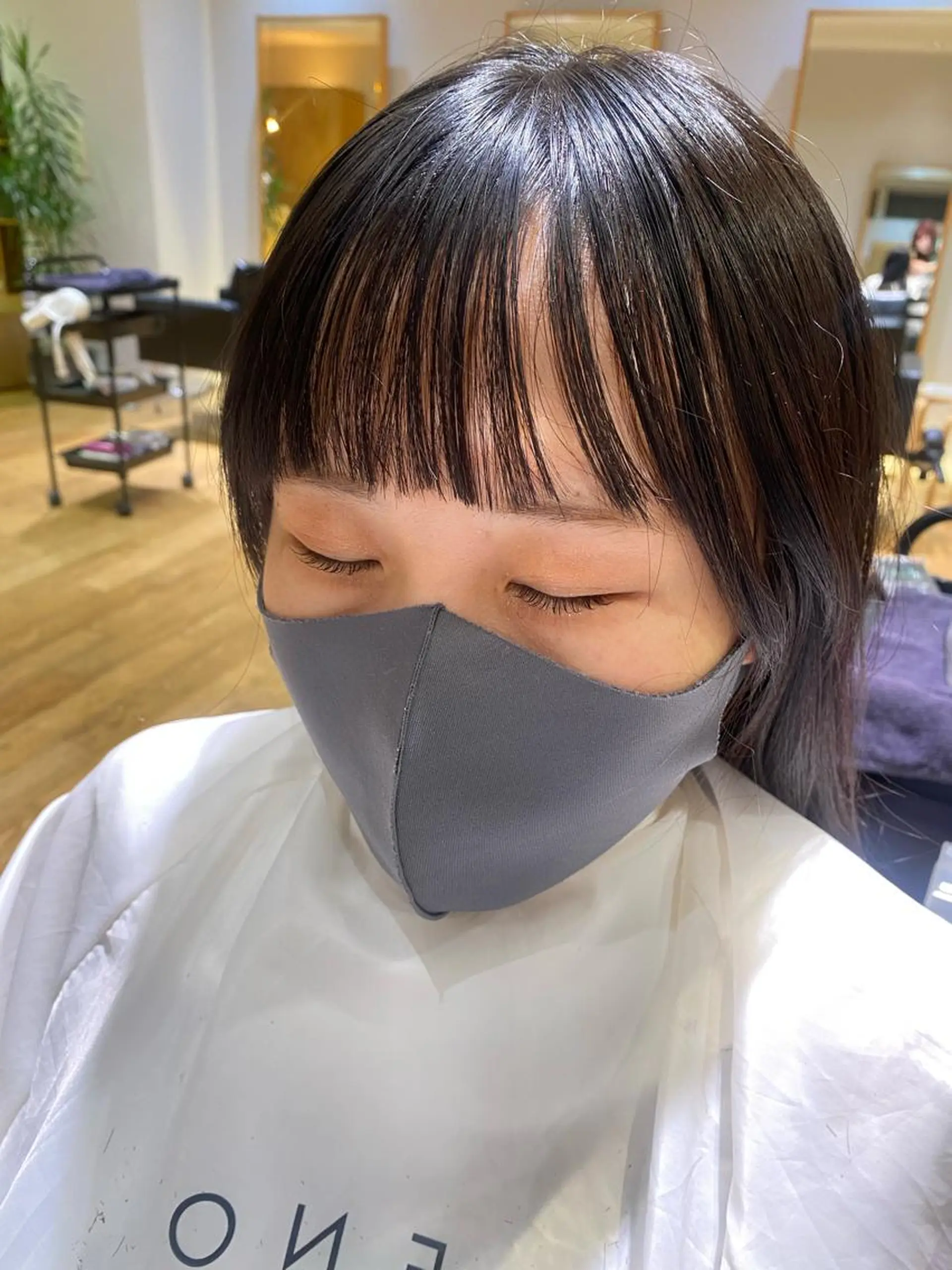 カット 大人可愛い♡コテ巻き パーマ🌼杉田 萌恵のヘアスタイル