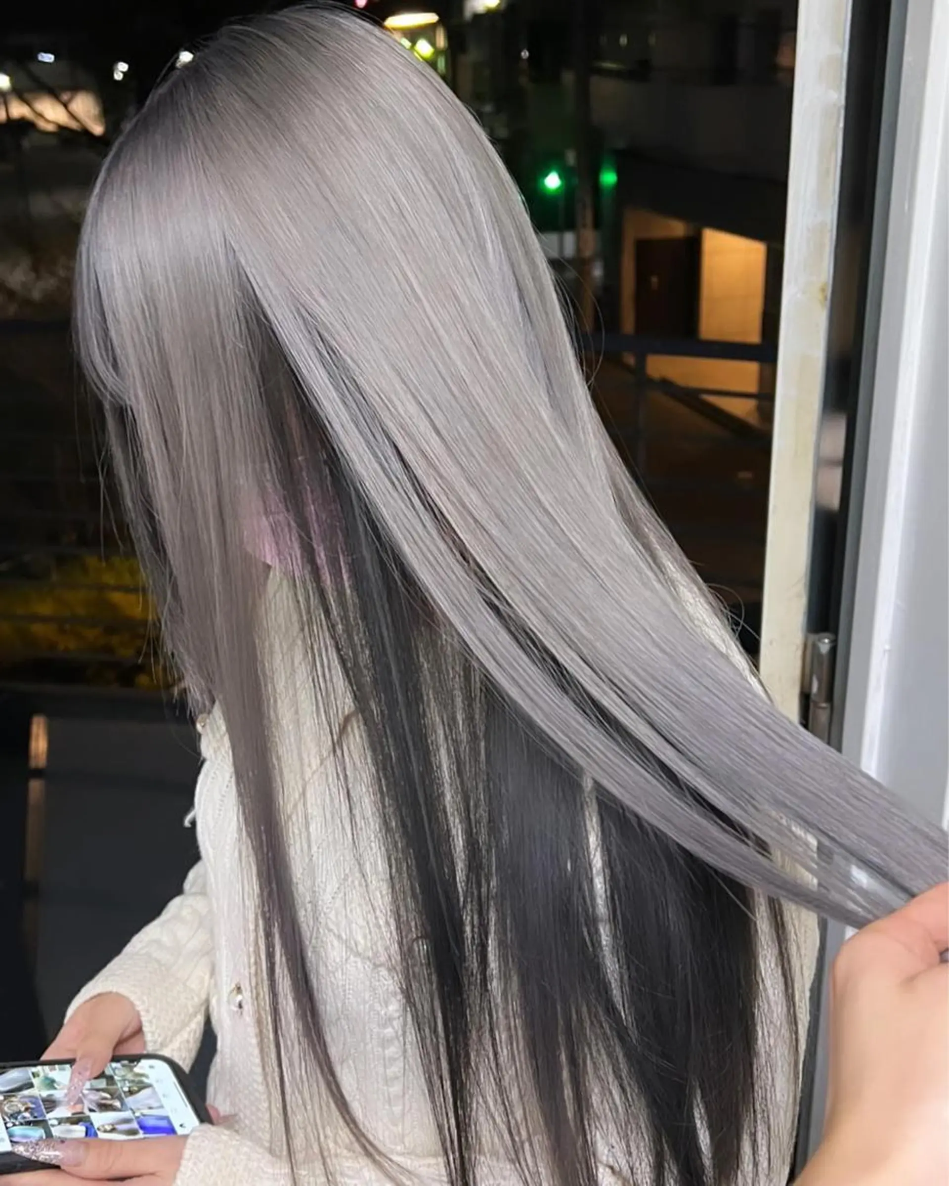 ロング カラー インナーカラー ヘアカラー トリートメント PSY(サイ)池袋 金田尚久🎨のヘアスタイル