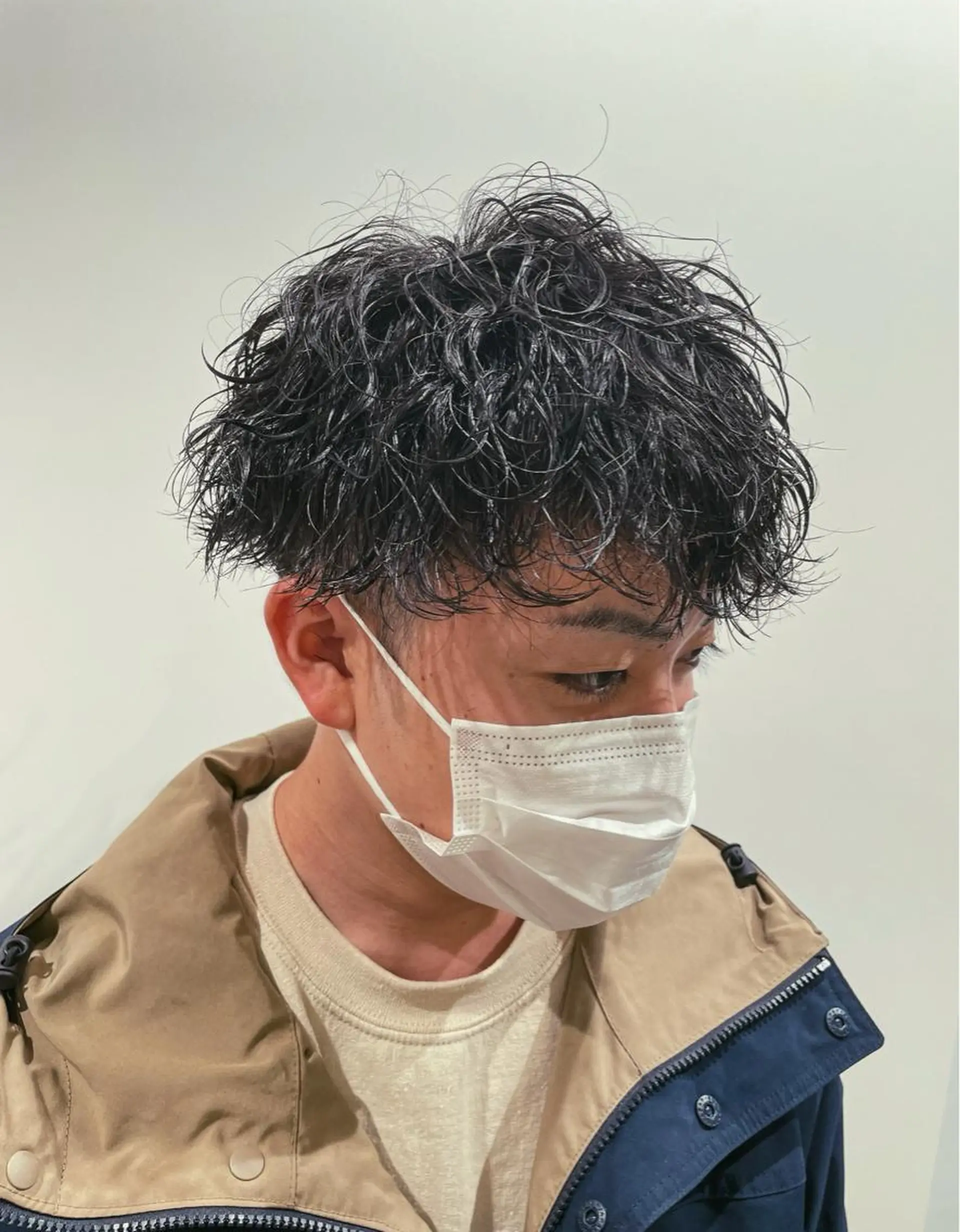 パーマ メンズ カット パーマ トリートメント 【メンズ特化】 池田大成✂︎のヘアスタイル