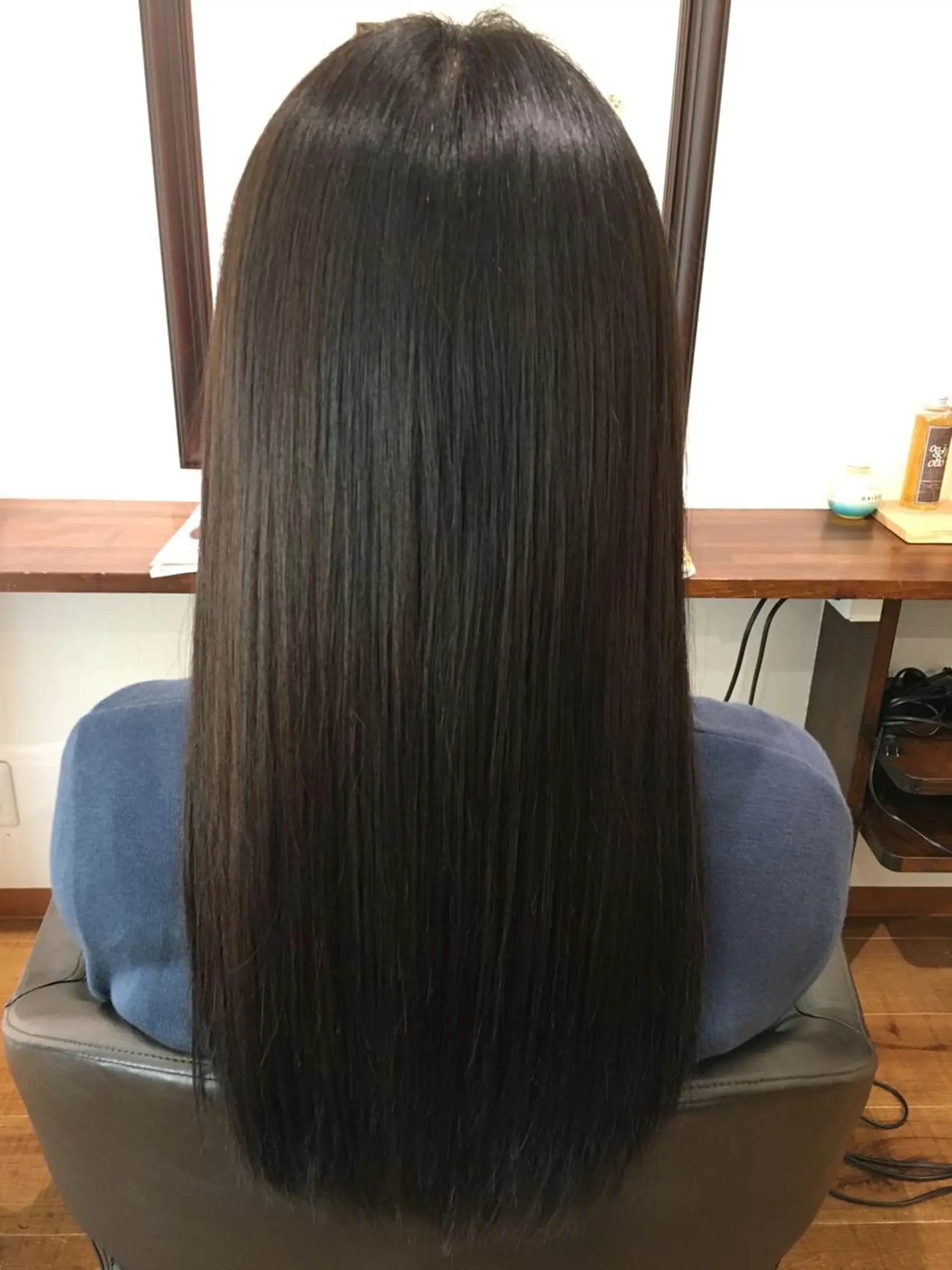 セミロング Albright所属・レイヤーカット/縮 毛矯正/のヘアスタイル