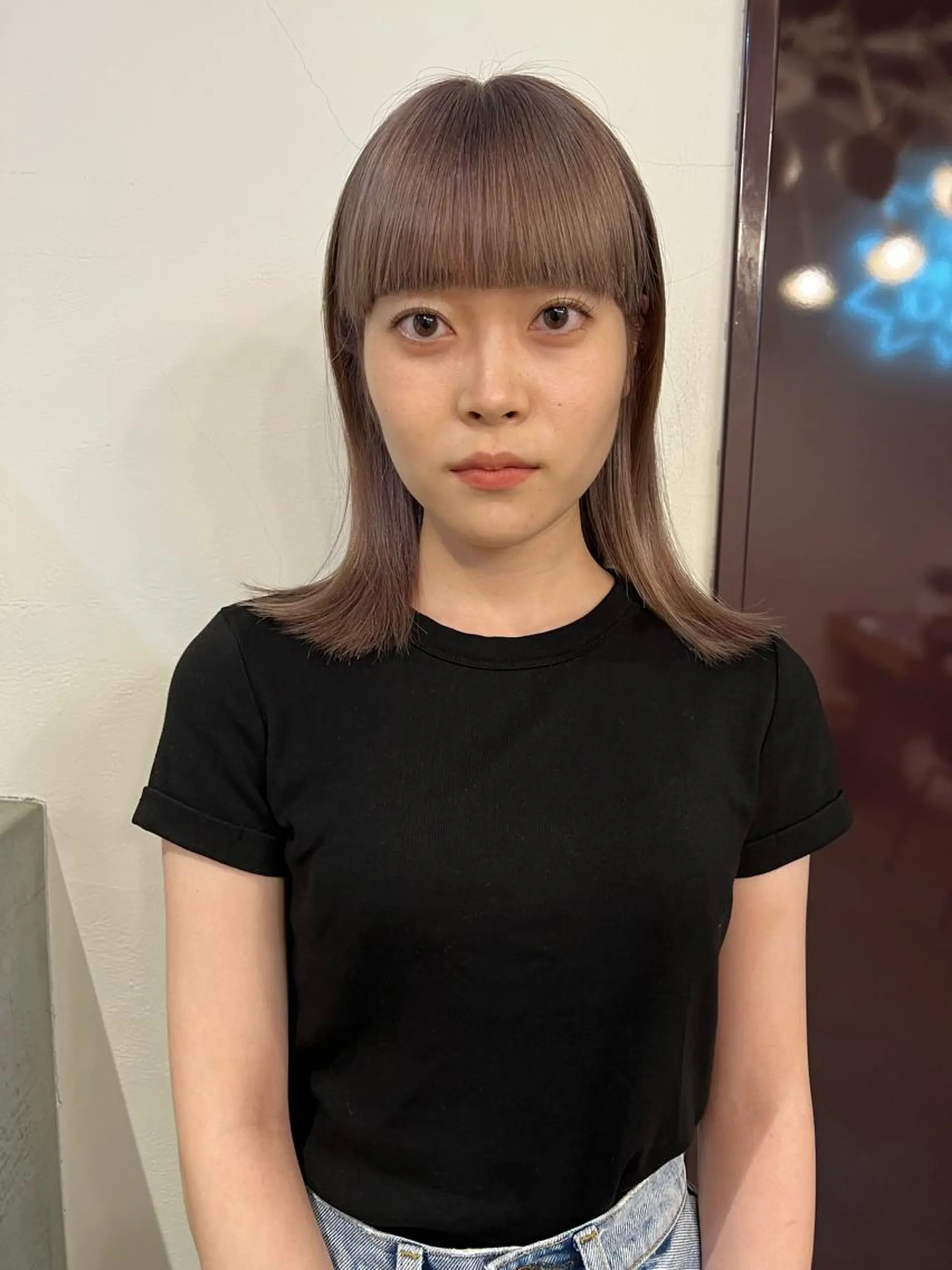 ミディアム vixus  the bay所属・vixus mamiのヘアスタイル