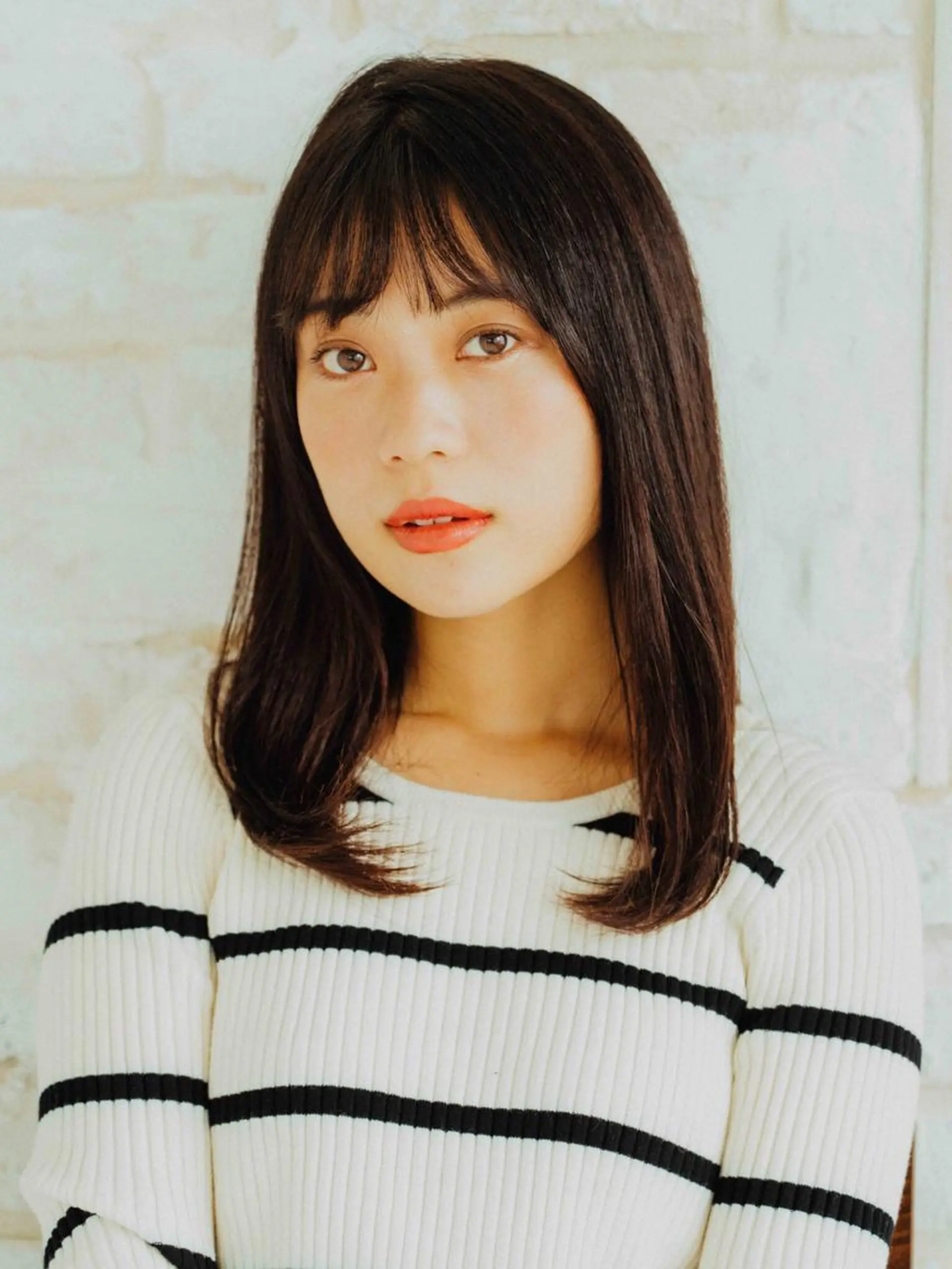 セミロング カラー パーマ ヘアアレンジ メンズ キッズ ネイル マツエク・マツパ メンズウルフカット アディクシーカラー 透明感カラー ボブ ウルフカット 藤井 仁紀のヘアスタイル