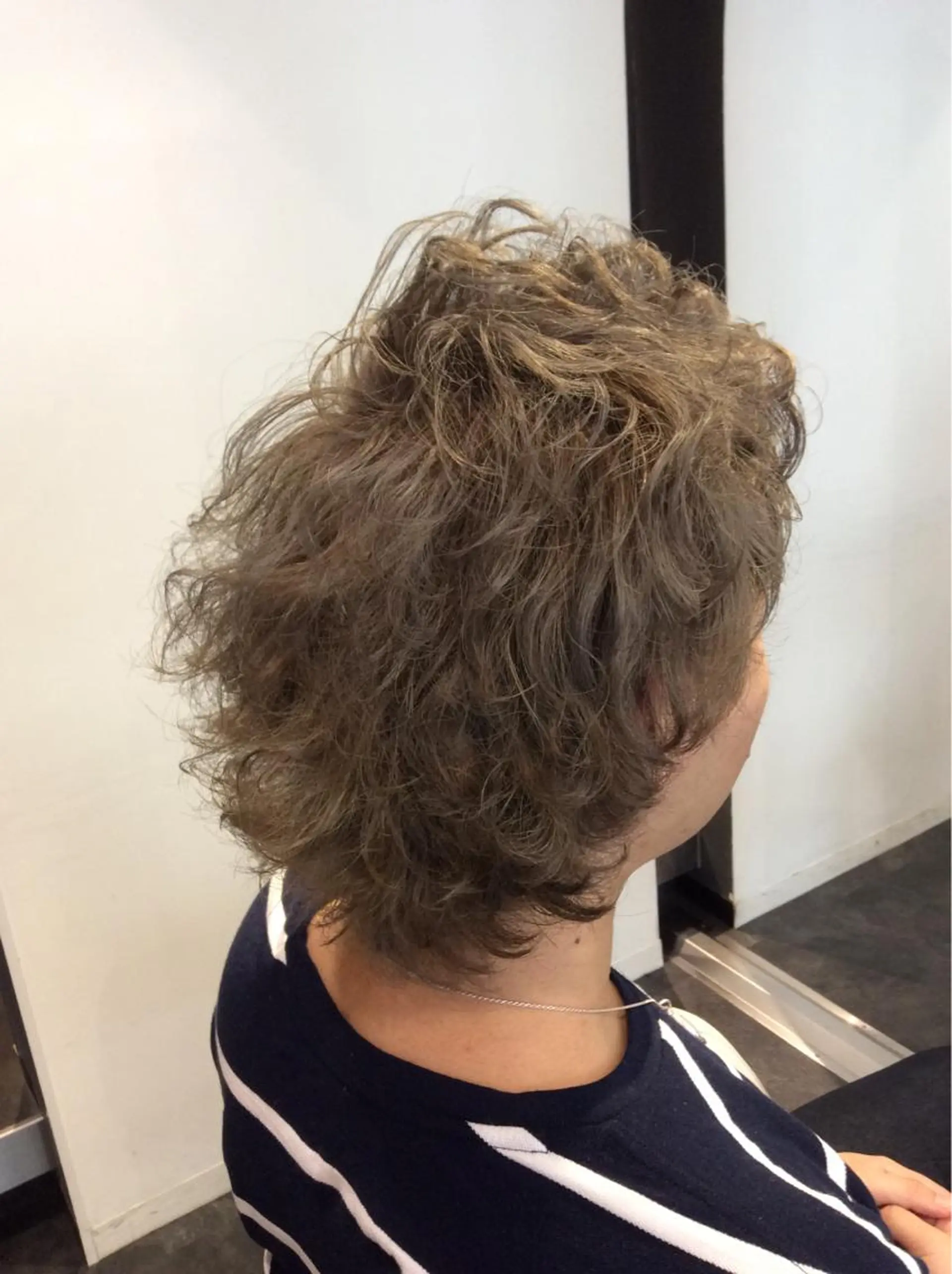 メンズ カット ヘアカラー ボブスタイル/ 透明感カラー/八幡のヘアスタイル