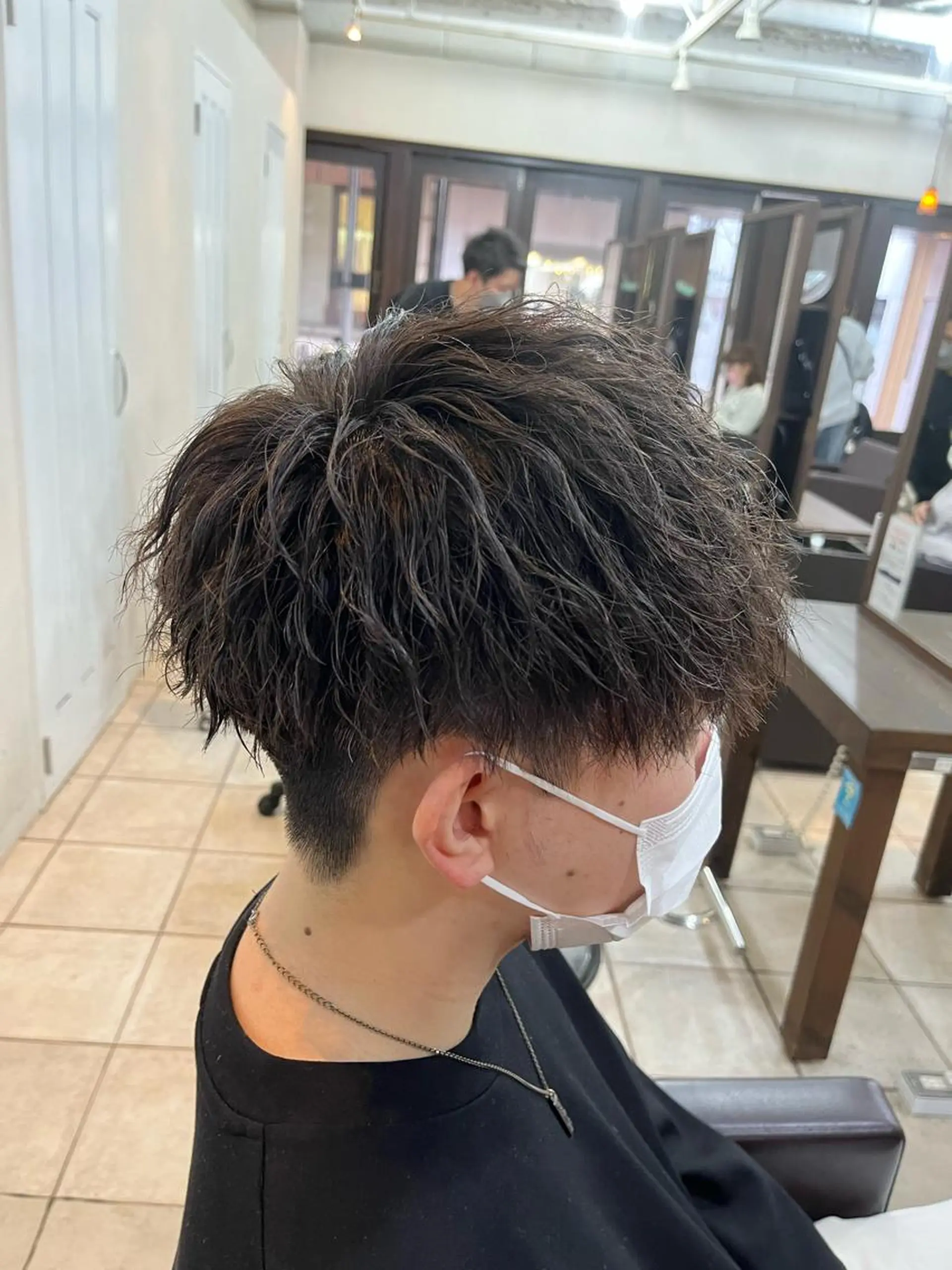 パーマ メンズ カット パーマ カ レラのヘアスタイル