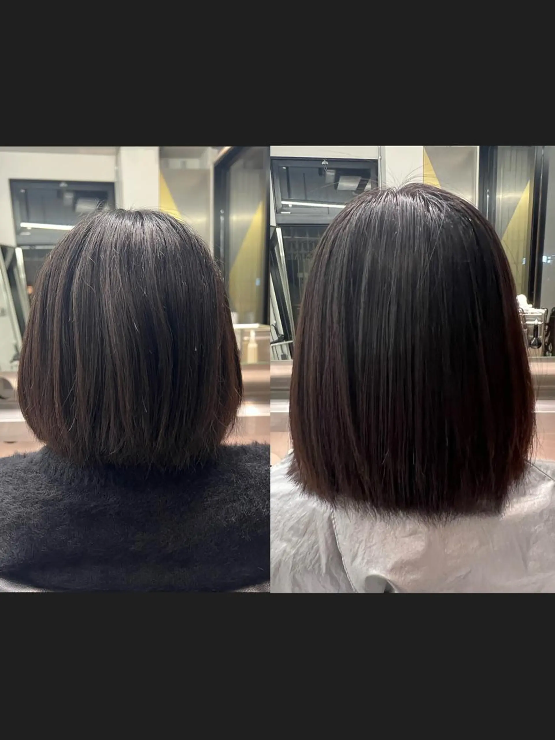 ミディアム 酸性ストレート 堀江 /木下椋麻のヘアスタイル