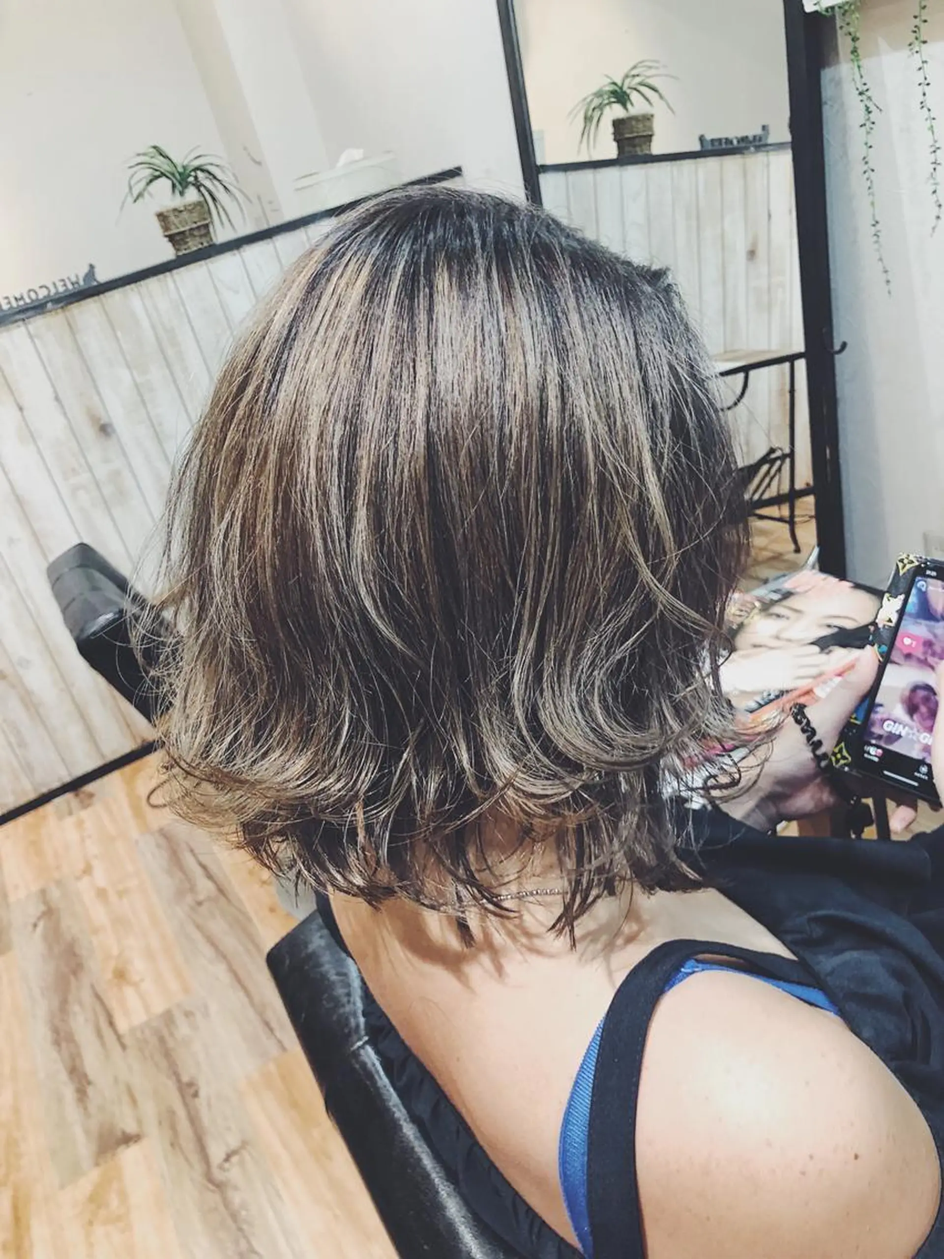 ショート ボブ 外国人風カラー taishi taishiのヘアスタイル