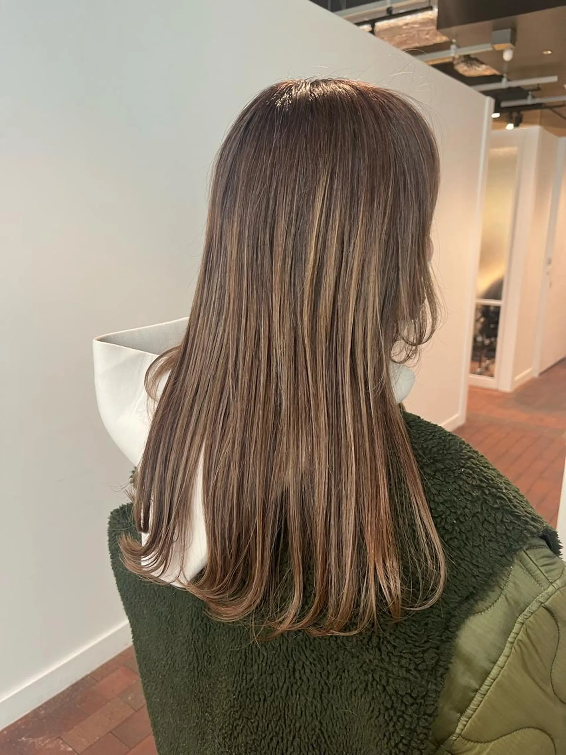 ミディアム トリートメント カット トリートメント マンツーマン 縮毛矯正/マユコのヘアスタイル