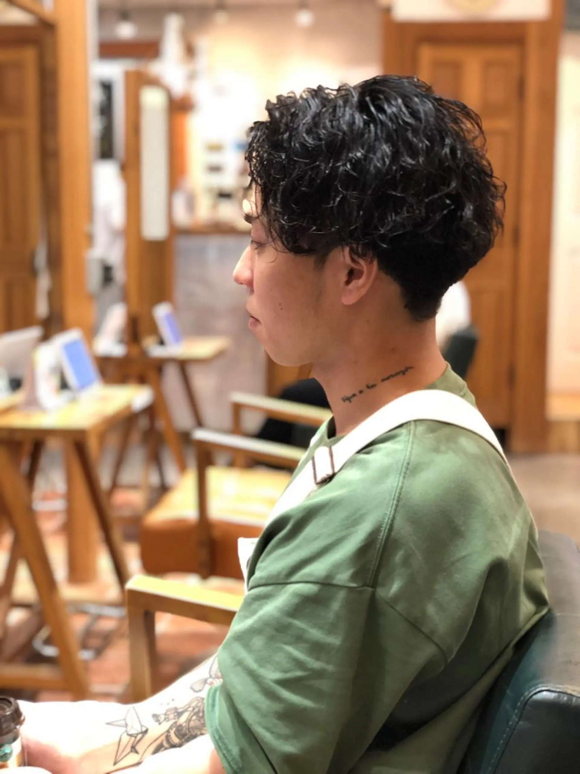 ショート ヘアカラー トリートメント 🫧trym 🫧鎌田凌太のヘアスタイル