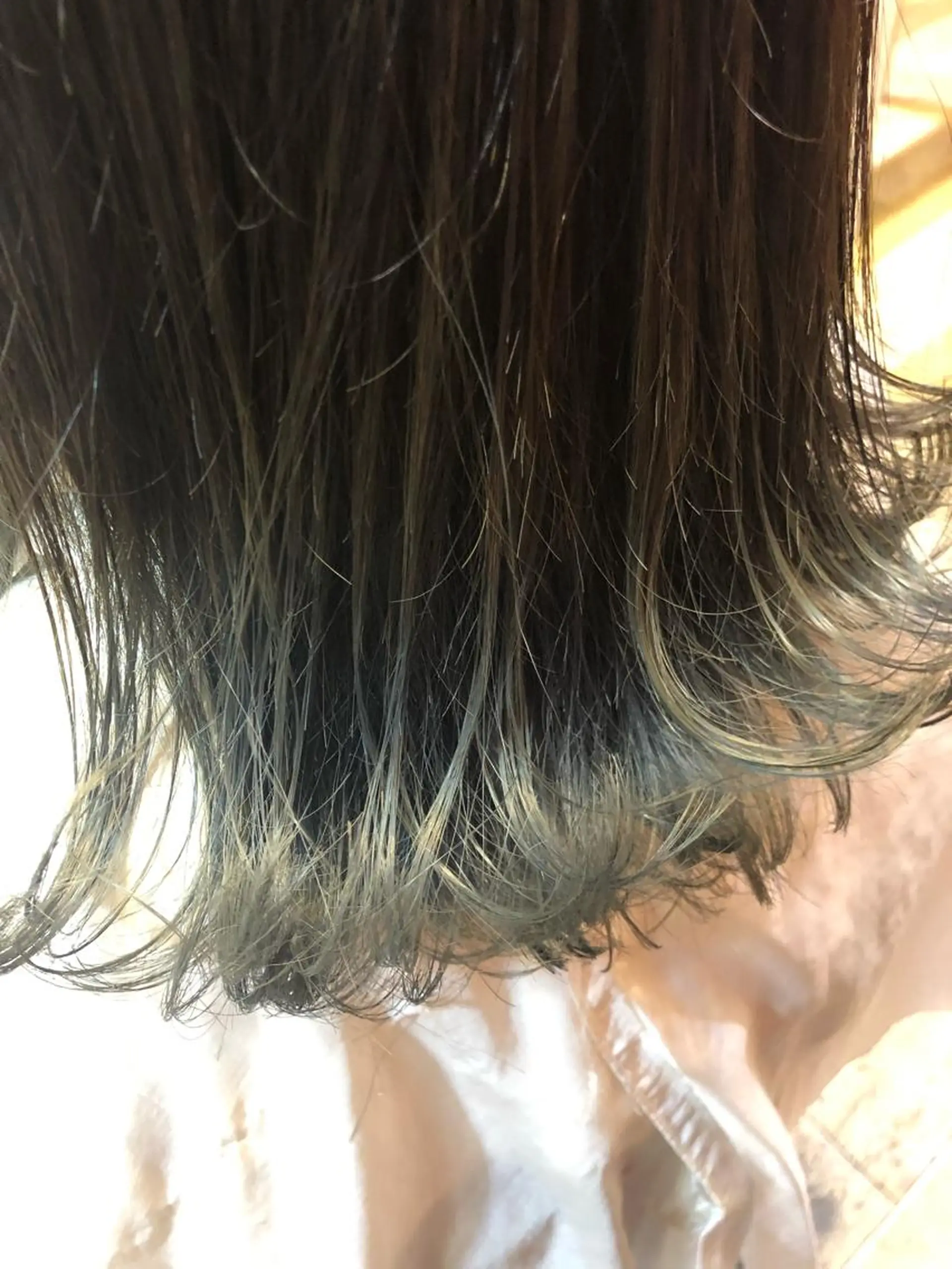 ミディアム カラー グラデーションカラー 玉邑 美菜のヘアスタイル