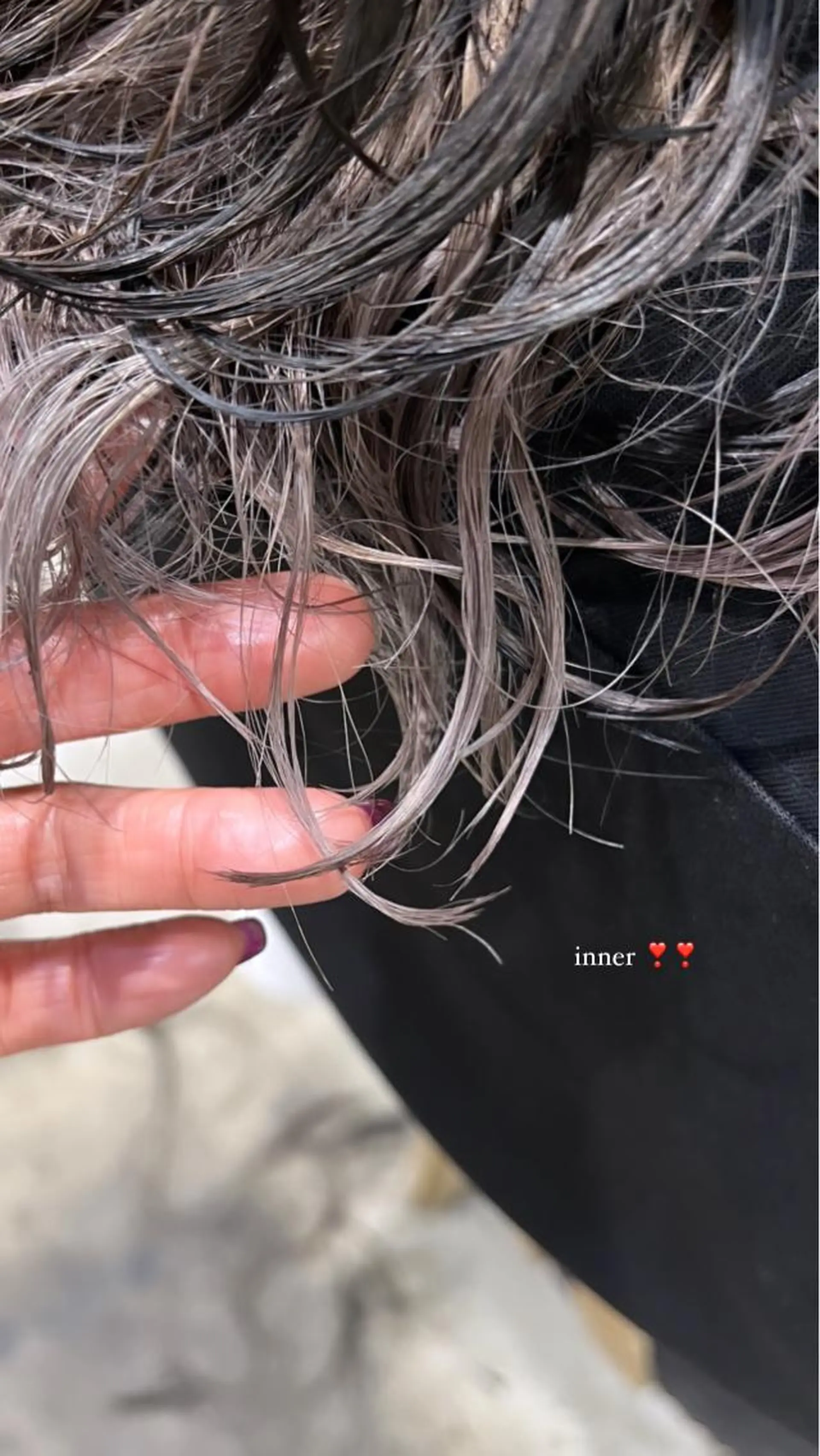 ロング カラー ヘアカラー haco＋所属・圧倒的デザイン力 店長🎨RENAのヘアスタイル