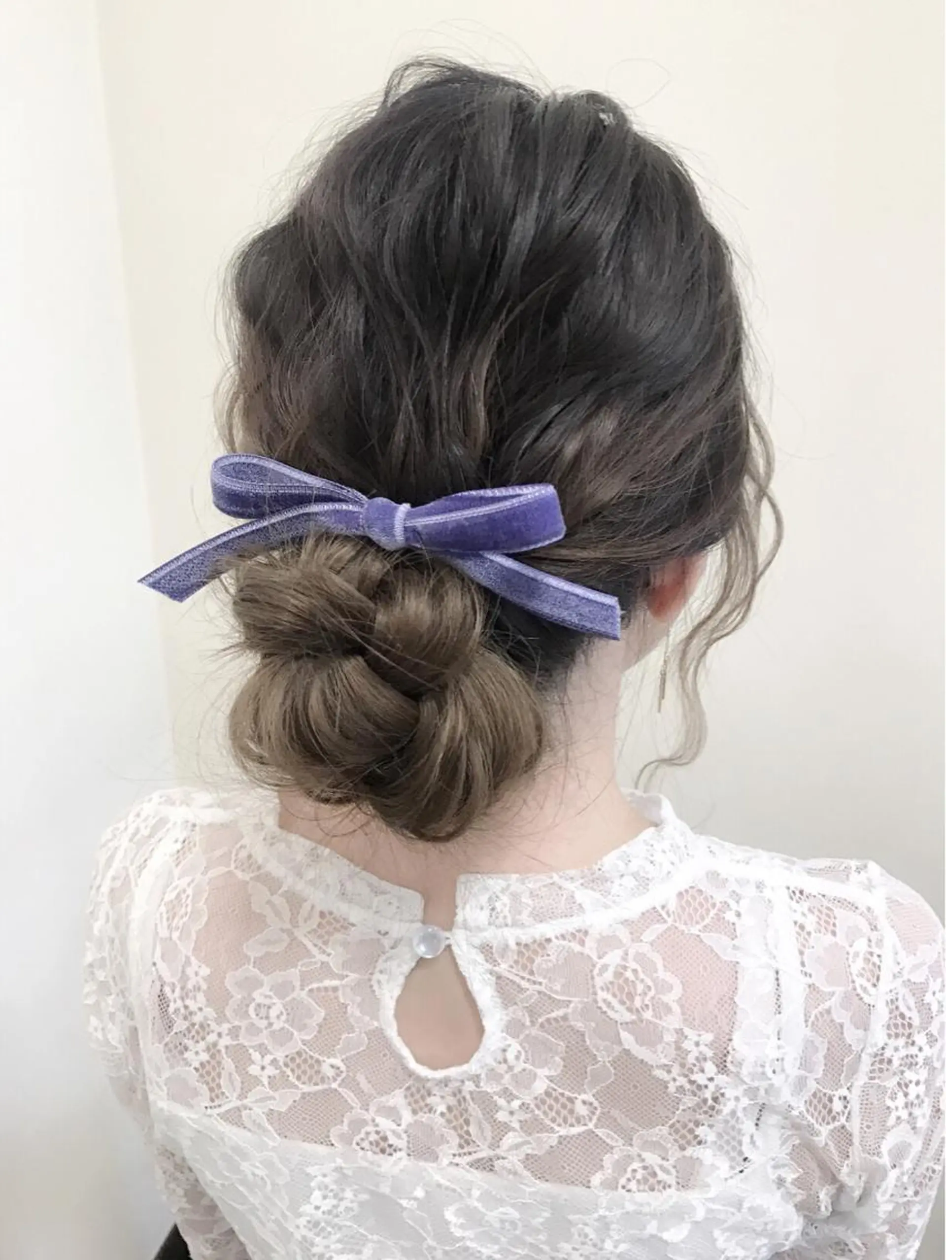 ロング ヘアアレンジ 三つ編み 沢田 瞳のヘアスタイル