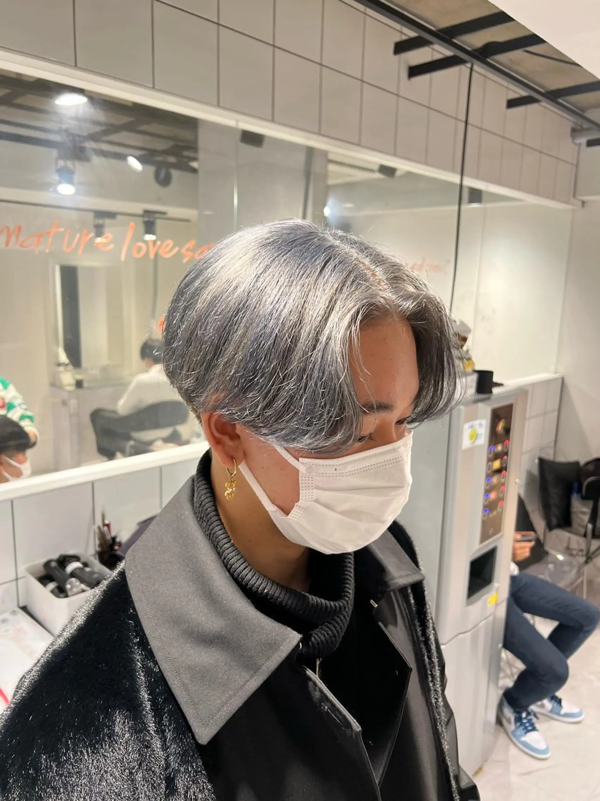 ショート カラー パーマ メンズ 🔥札幌No.1🥇 パーマ特化美容師🔥のヘアスタイル